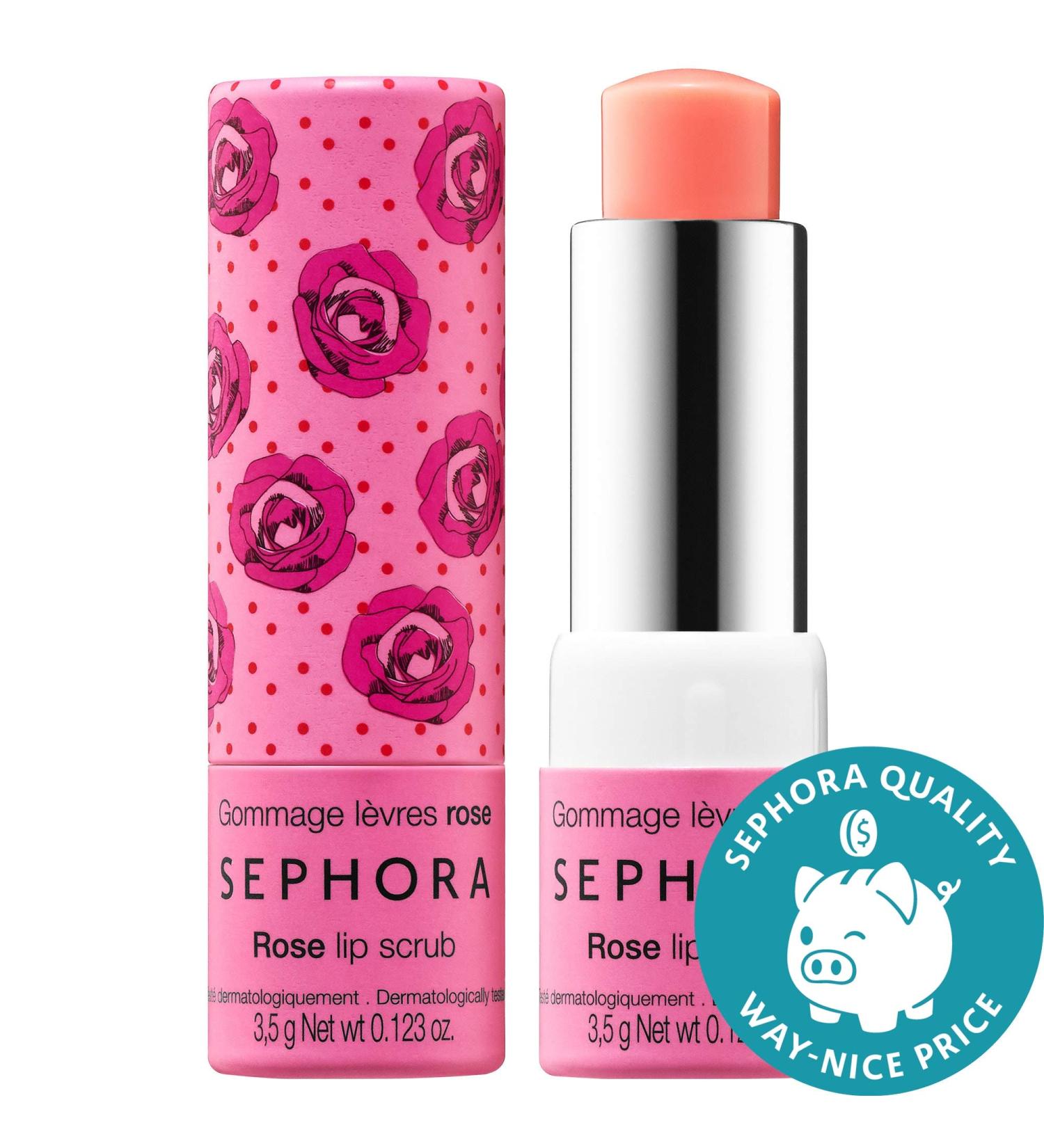 Sephora Collection Lip Balm & Scrub in Rose