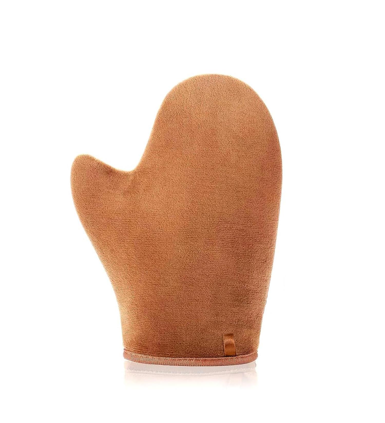 Self Tanning Mitt Applicator - Ultra Soft Reusable Tanning Glove with Thumb for Easy Application of Self Tanner & Body Lotion - Perfect for Flawless Tan - Buy Online on GoSupps.com