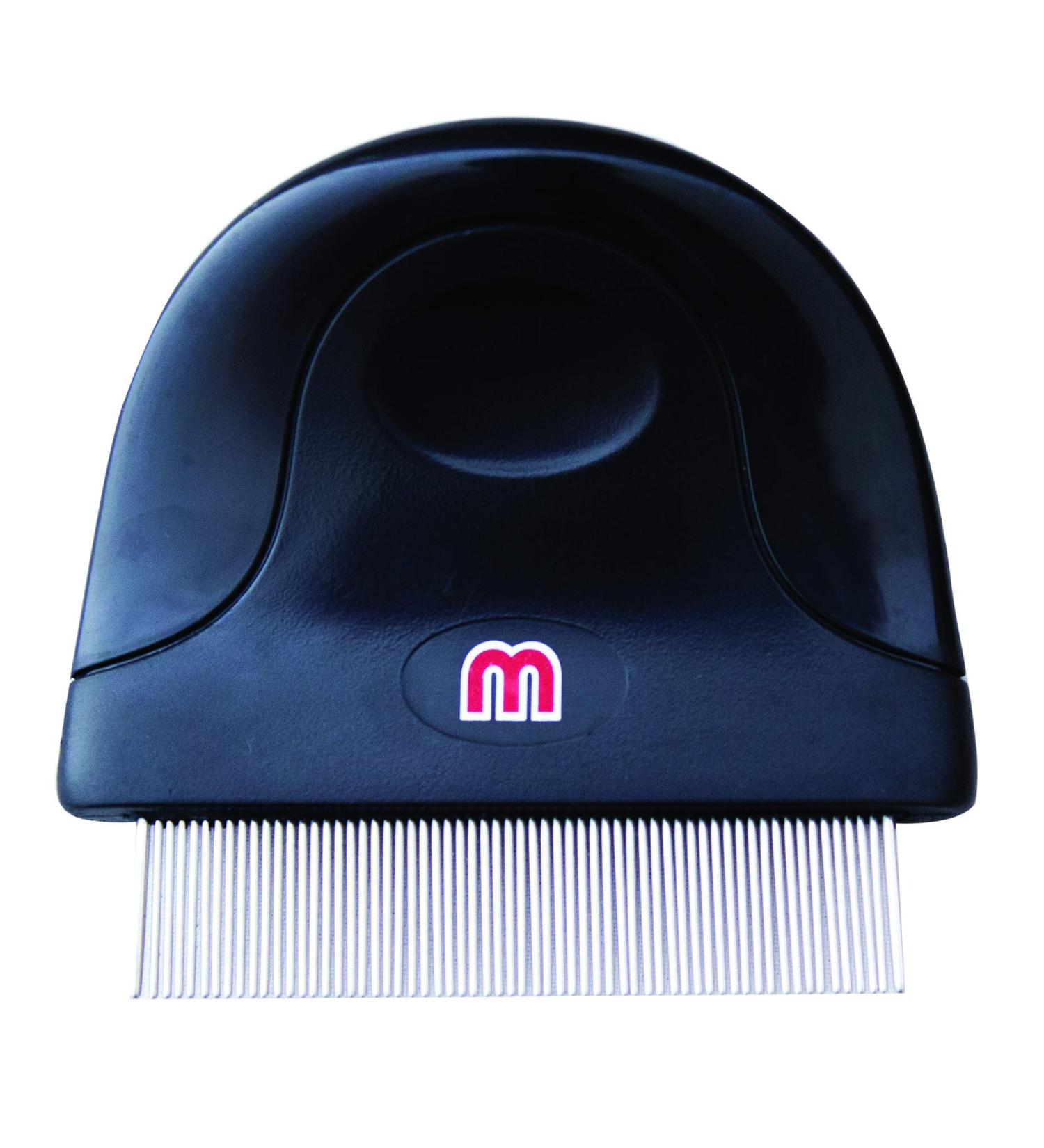 Mikki Dog Puppy Cat Compact Flea Comb | Effective Flea Dust Lice Removal Brush for Small, Medium & Large Pets - Buy Online on GoSupps.com