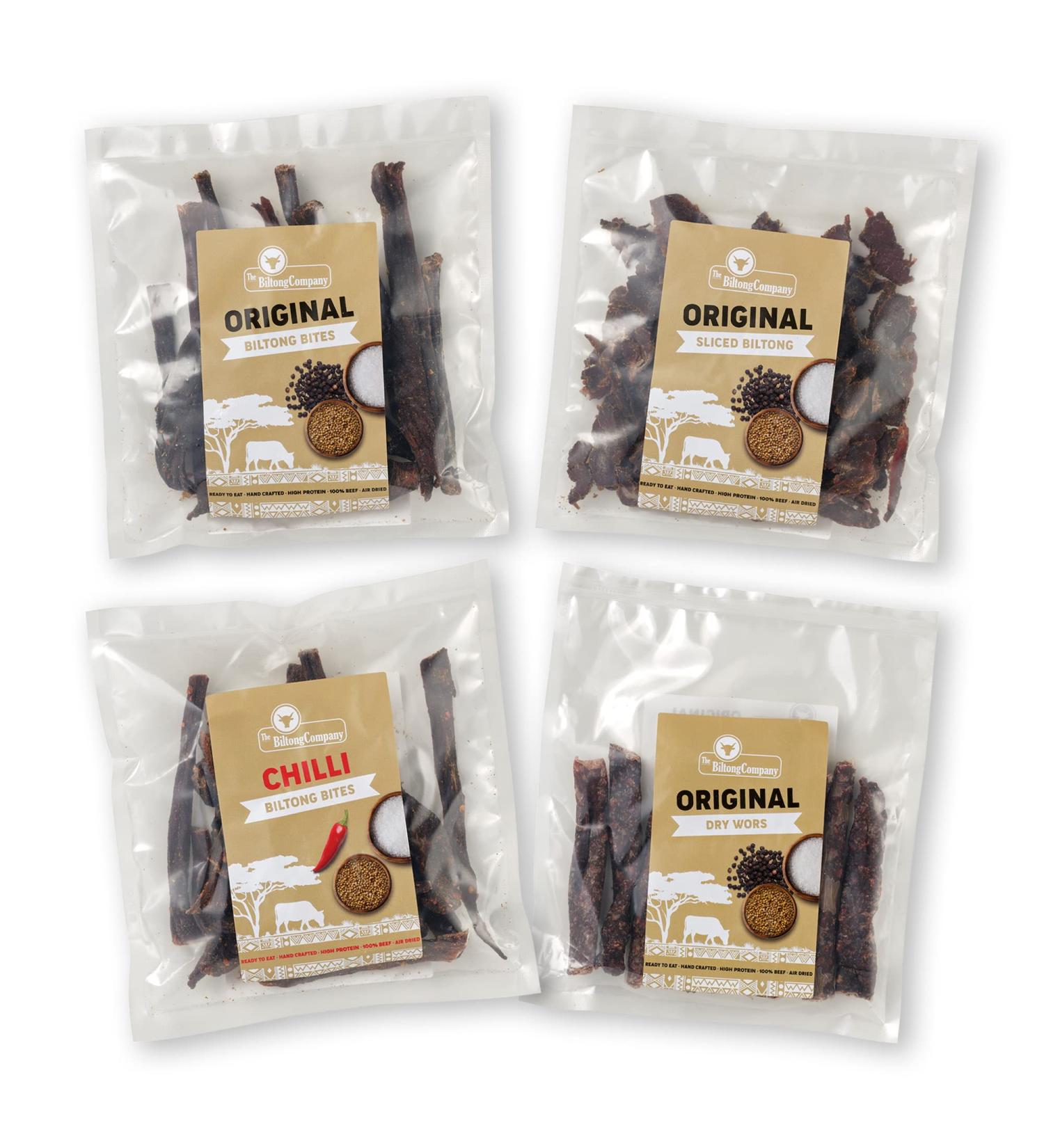 Biltong - 500g - Super Mixed Selection - Buy Online on GoSupps.com