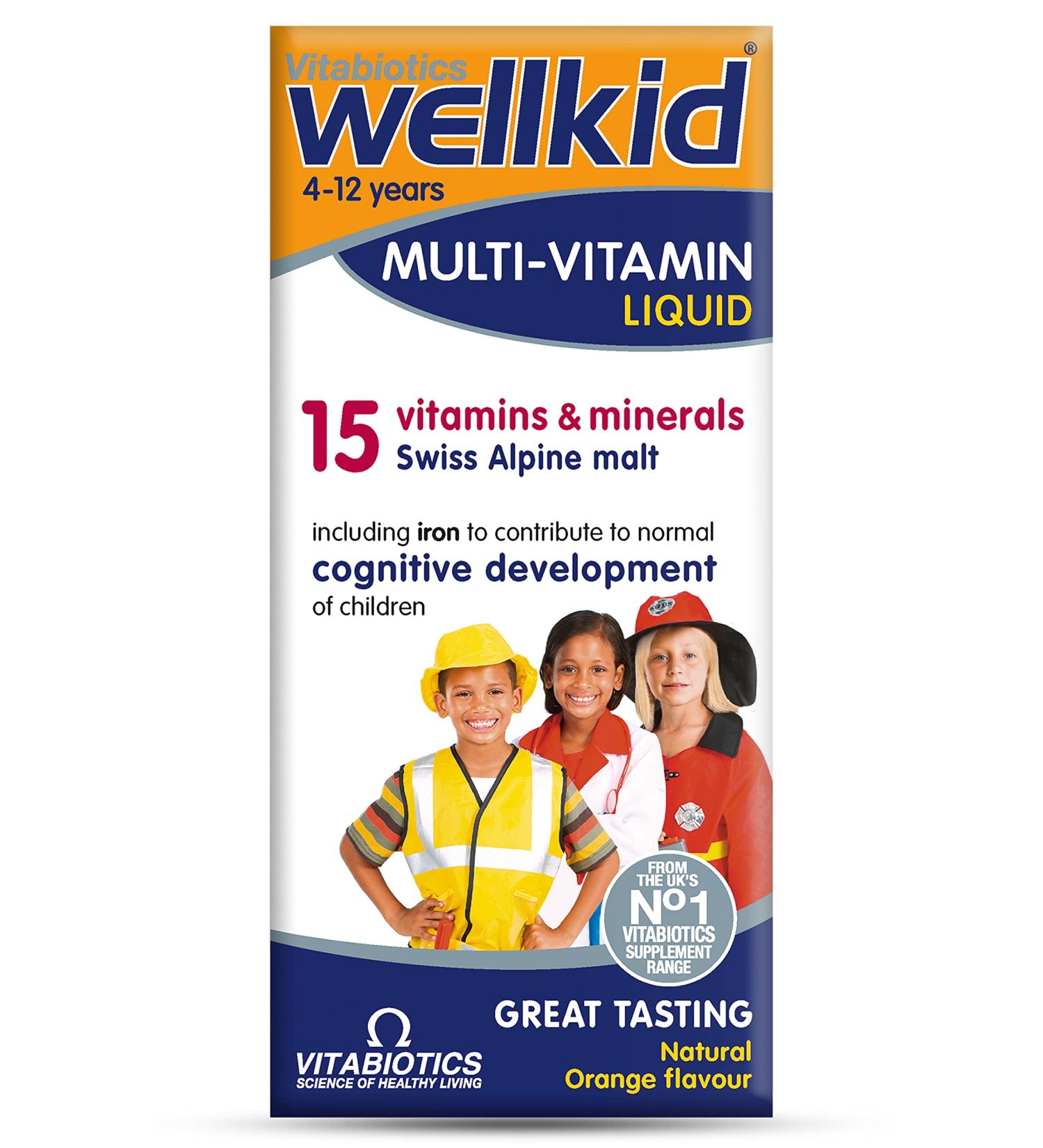 Vitabiotics Wellkid Multivitamin Liquid 150 ml