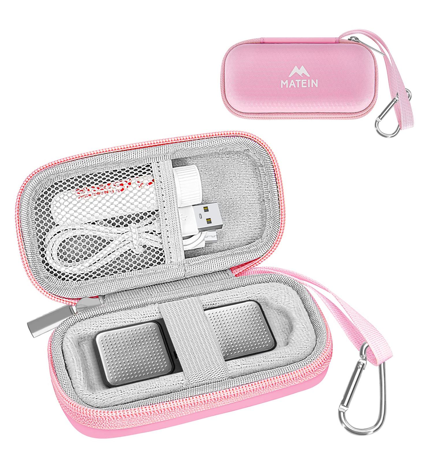MATEIN Heart Monitor Case for AliveCor KardiaMobile Heart Monitor Personal EKG/KardiaMobile 6-Lead Rate Monitoring Devices Heart Rate Monitor Storage Bag Carrying Hard Travel Case Pink - Buy Online on GoSupps.com