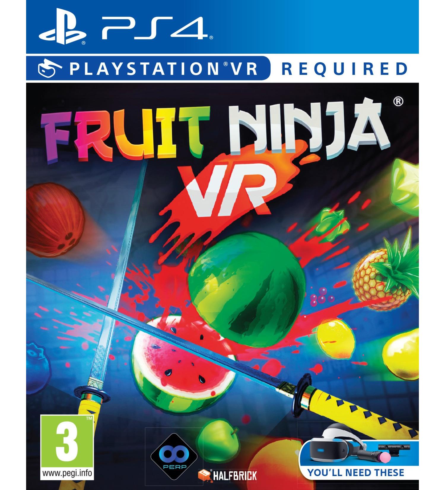 Fruit Ninja PSVR/PS4 Game - Slice and Dice Fruits in Virtual Reality - Buy Online on GoSupps.com