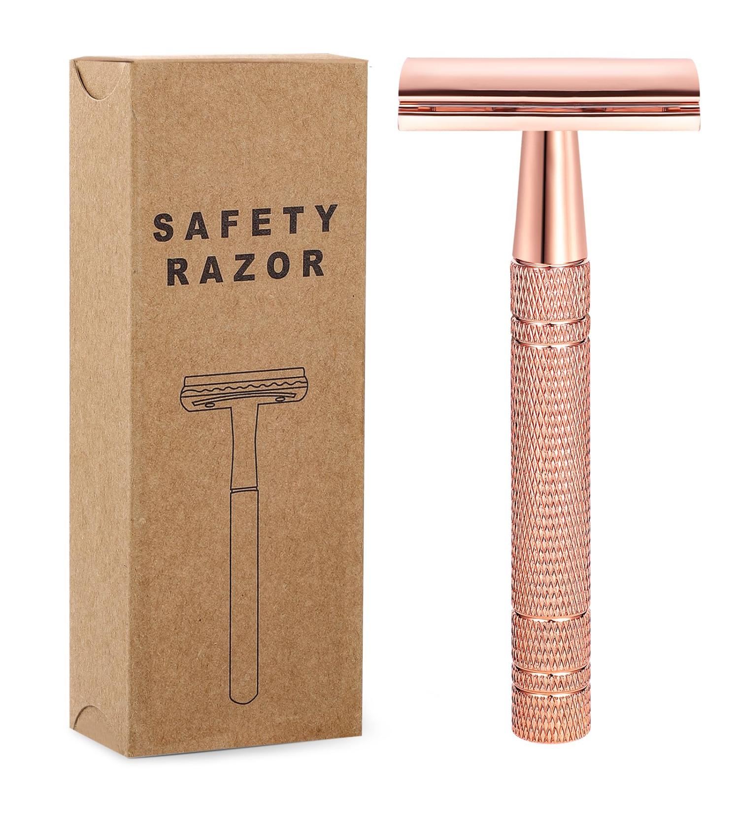 Double Edge Safety Razor - Metal Manual Razor for Men & Women - Buy Online on GoSupps.com