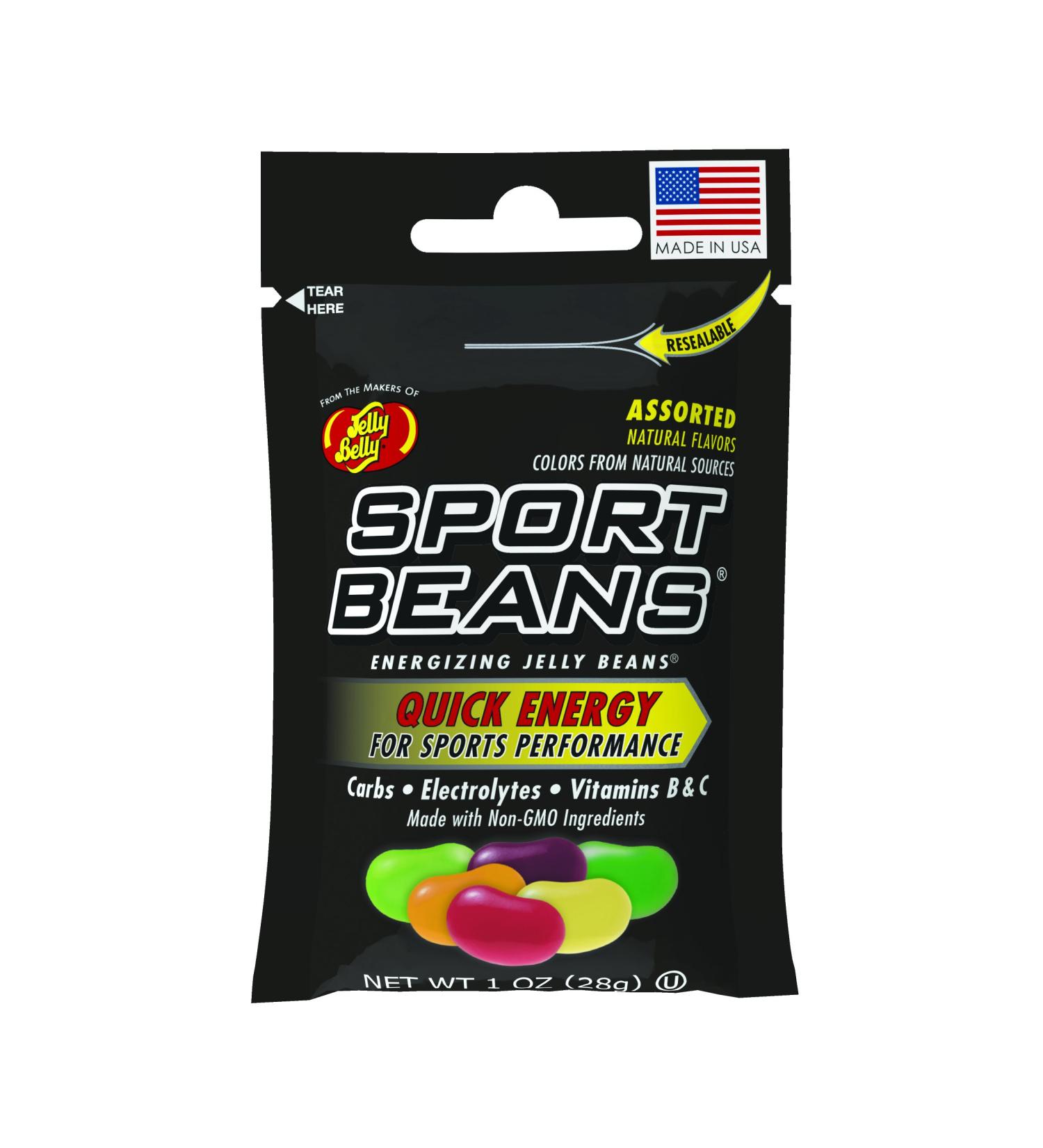 Jelly Belly Sport Beans - Energizing Jelly Beans - Assorted Flavors  Pack of 24 - Buy Online on GoSupps.com