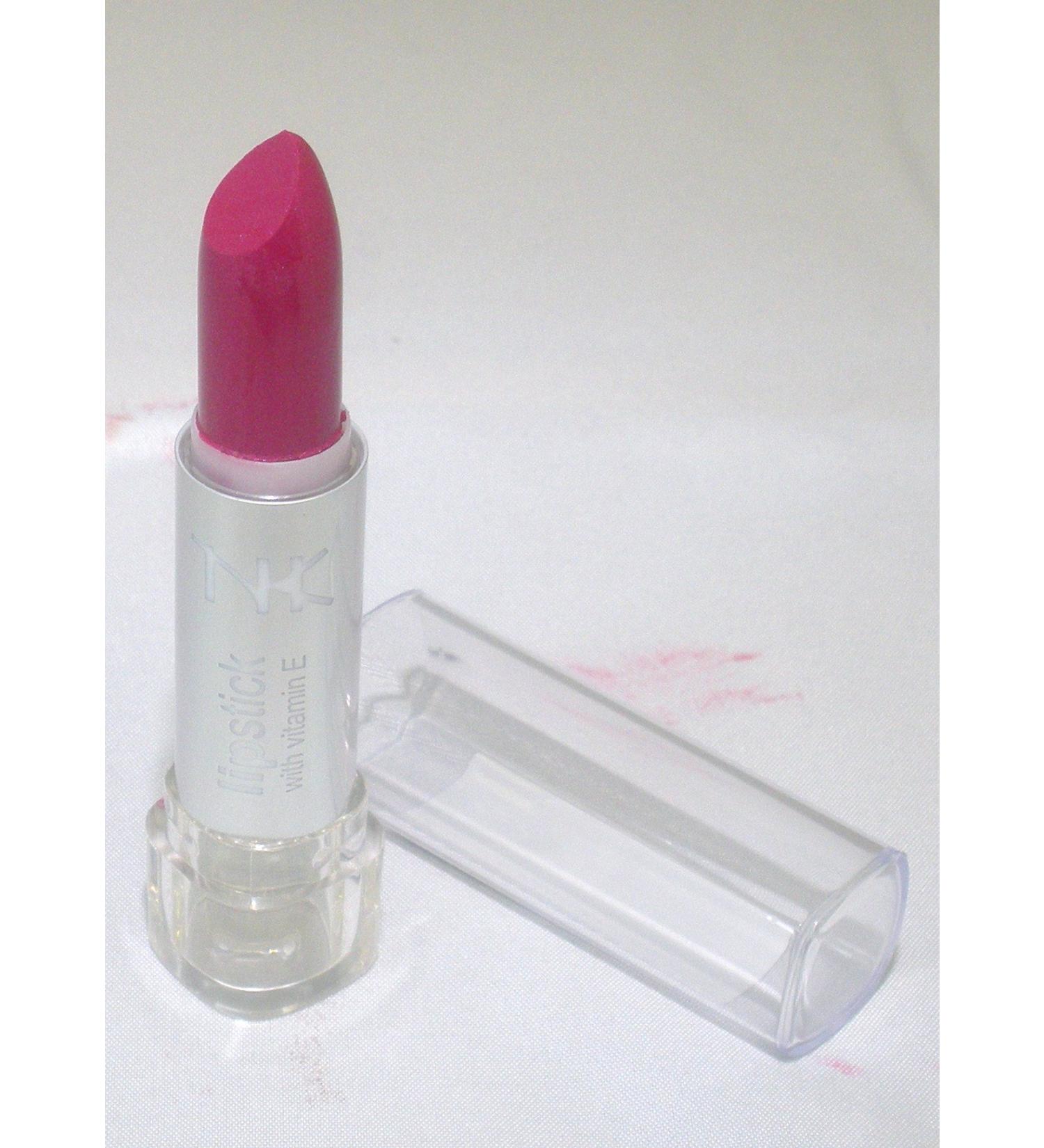 NICKA K LIPSTICK WITH VITAMIN E BRILLIANT FUCHSIA #906