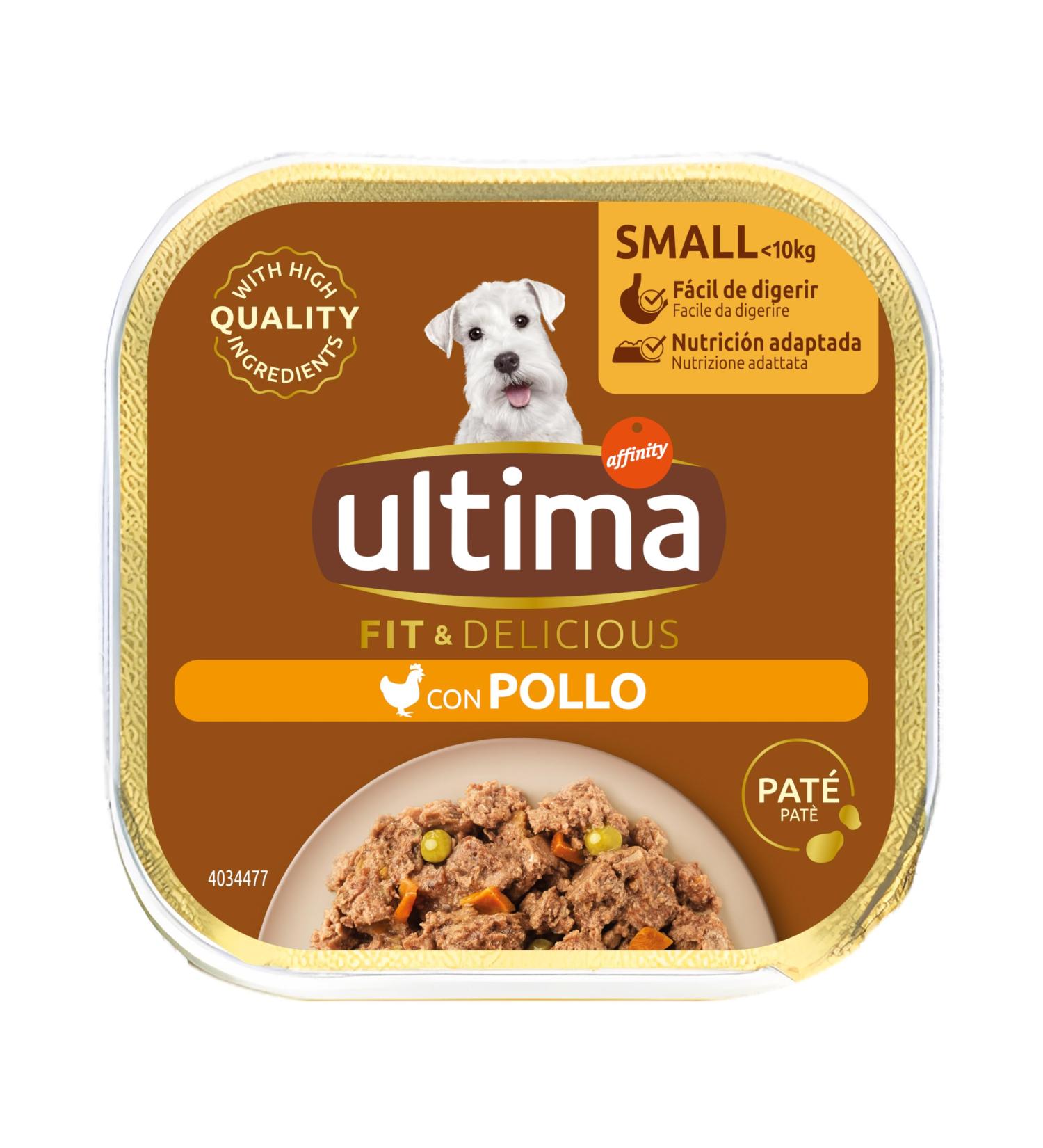 Ultima Wet Food for Small Adult Dogs with Chicken - 150 g - Buy Online on GoSupps.com