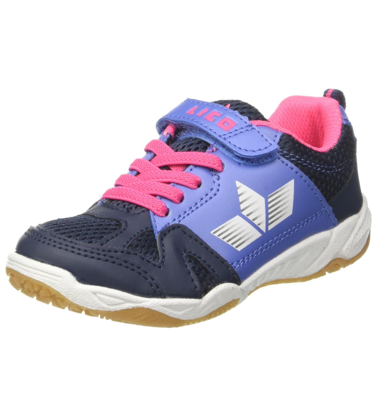 Lico Boys Sport Vs Indoor Shoes - 29 EU | Blue Navy Purple Pink - Buy Online Internationally - Buy Online on GoSupps.com