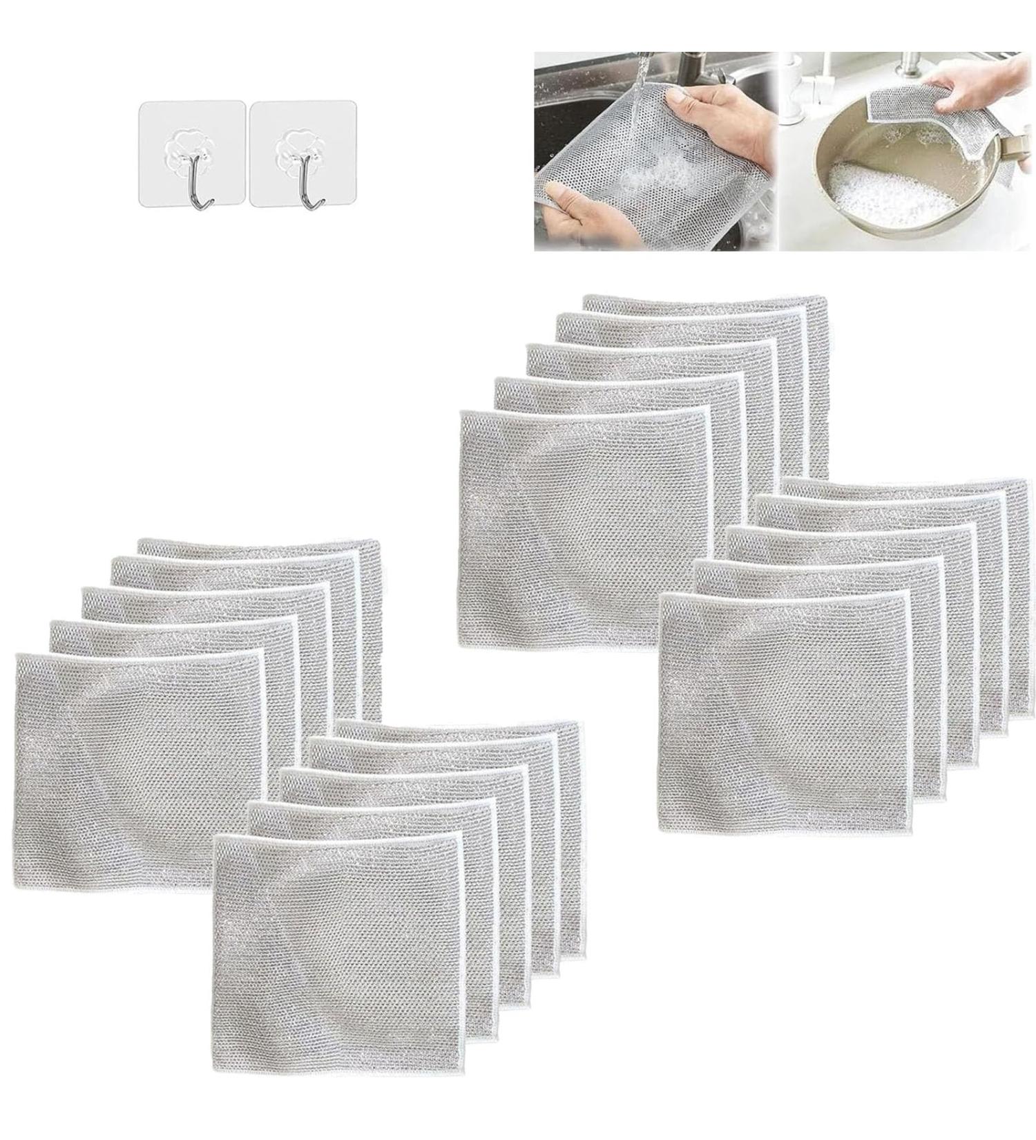 Silkpeg Multipurpose Wire Miracle Cleaning Cloths Circularcite Multipurpose Wire Miracle Cleaning Cloths Multipurpose Wire Miracle Cleaning Cloths (20pcs) - Buy Online on GoSupps.com