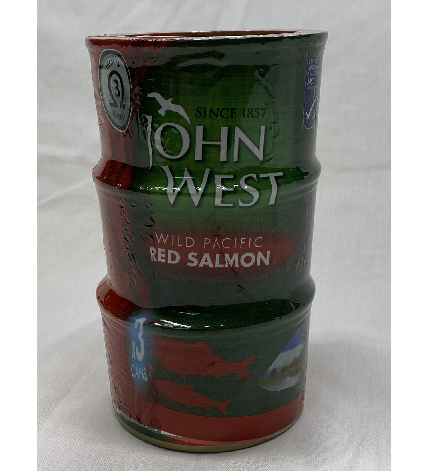 John West Pacific Sockeye Salmon - 3 x 213g