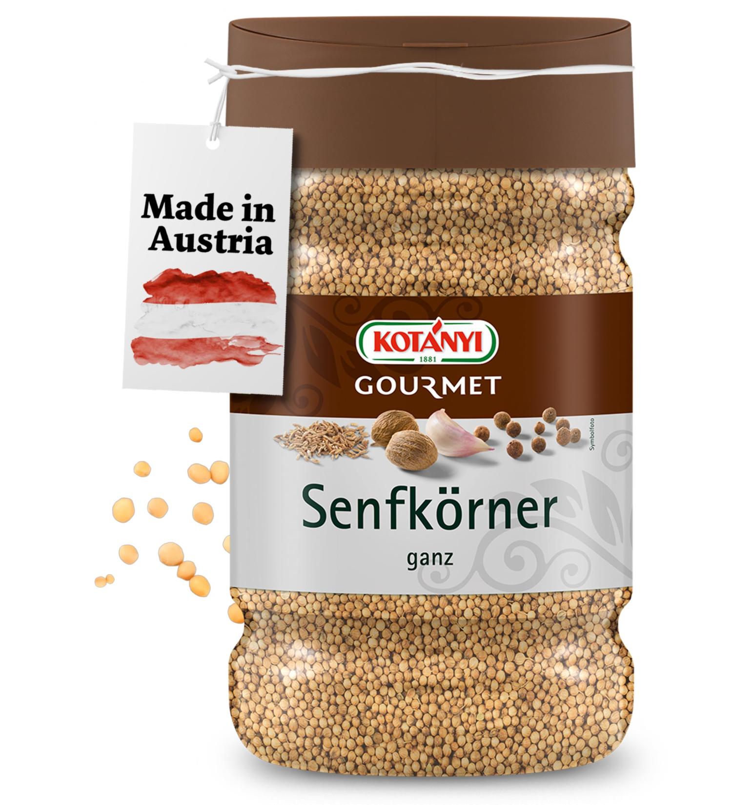  Kotanyi Kotanyi Mustard Seeds 680g for large consumers and restaurants - Buy Online on GoSupps.com