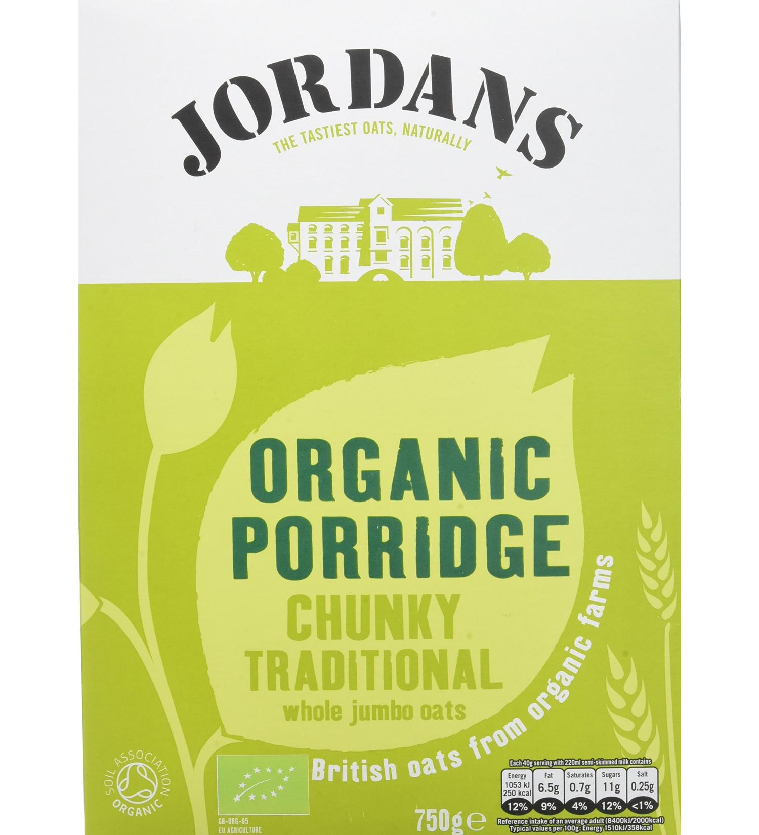 Jordans Flocons d'Avoine Enti re Biologique 750 g - Buy Online on GoSupps.com