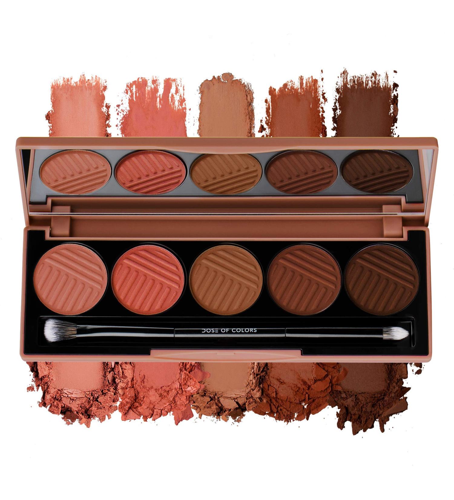 Dose of Colors Sassy Siennas Eyeshadow Palette | Vibrant Shades for Bold Looks - Buy Online on GoSupps.com