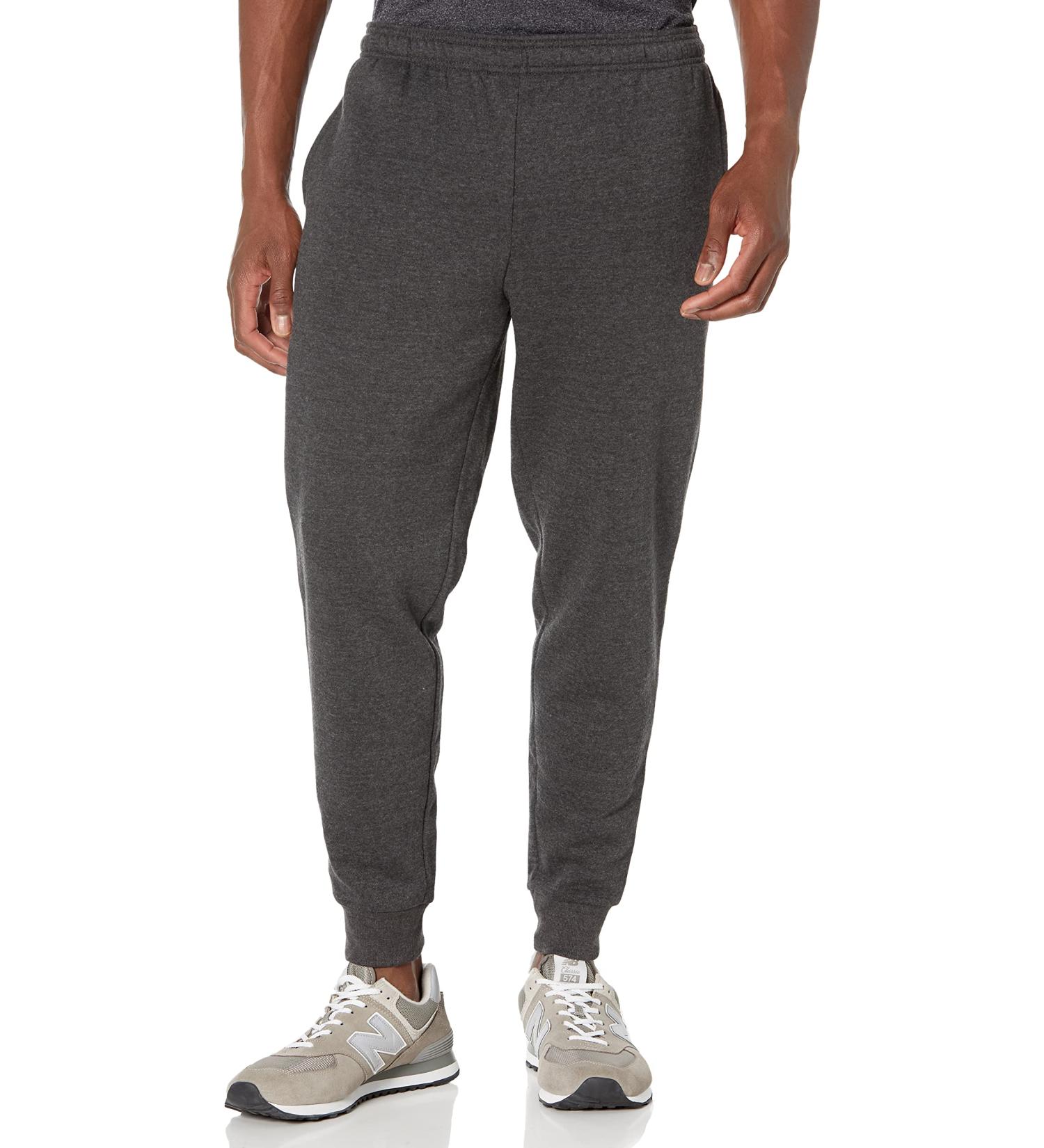 Amazon Essentials Men's Charcoal Fleece Jogger Pant - Medium Size - Buy Online on GoSupps.com
