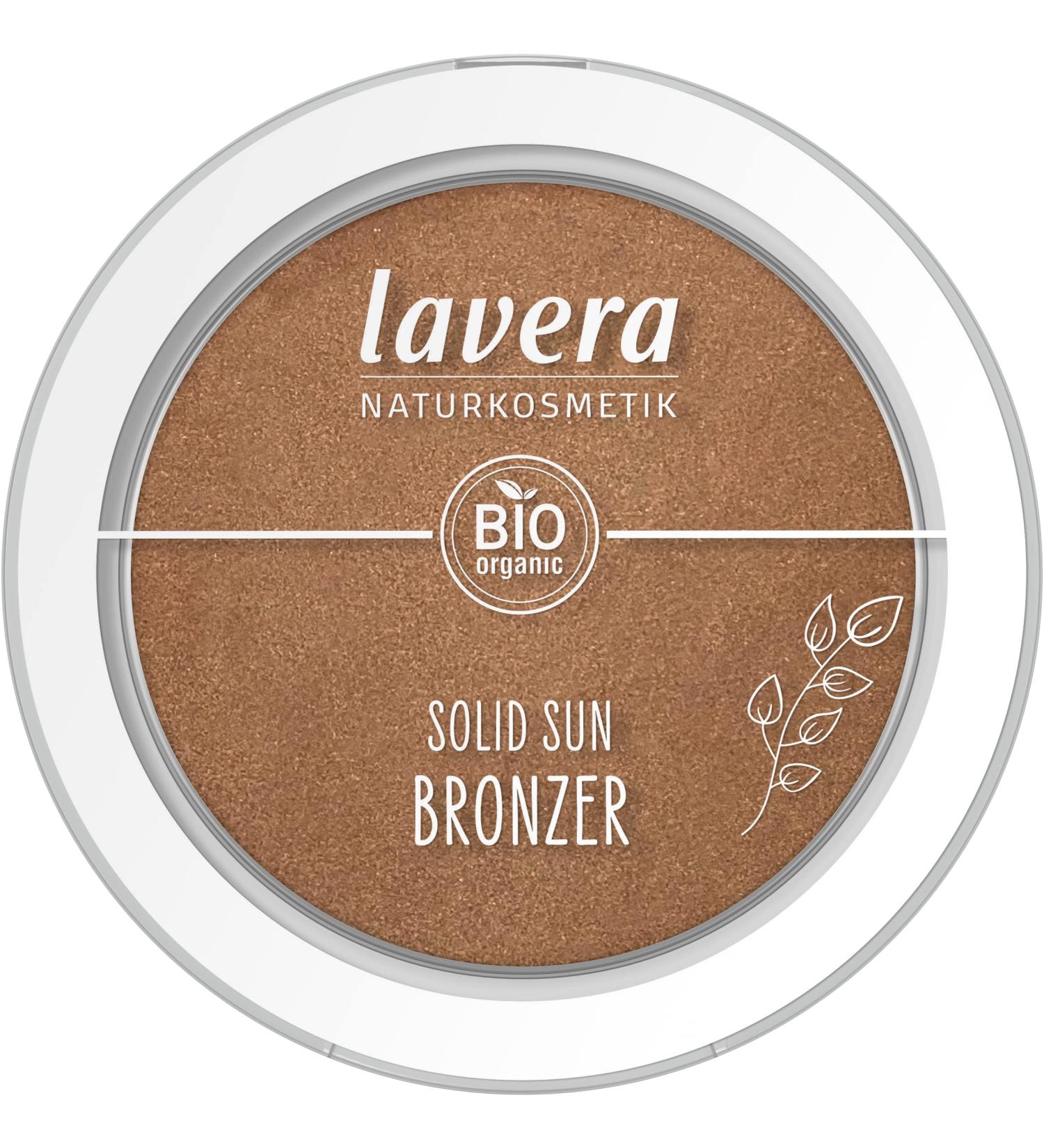 Lavera Solid Sun Bronzer Desert Sun 01 - Organic Almond Oil & Vitamin E - Shimmering & Velvety-Light Texture - 5.5g - International Shipping Available - Buy Online on GoSupps.com