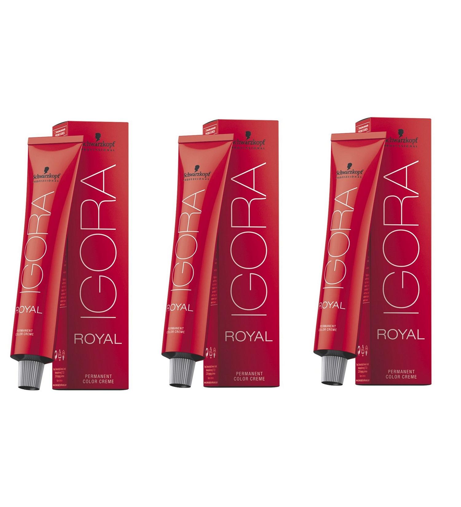 Schwarzkopf Igora Royal 8-00 SET 3 x 60ml