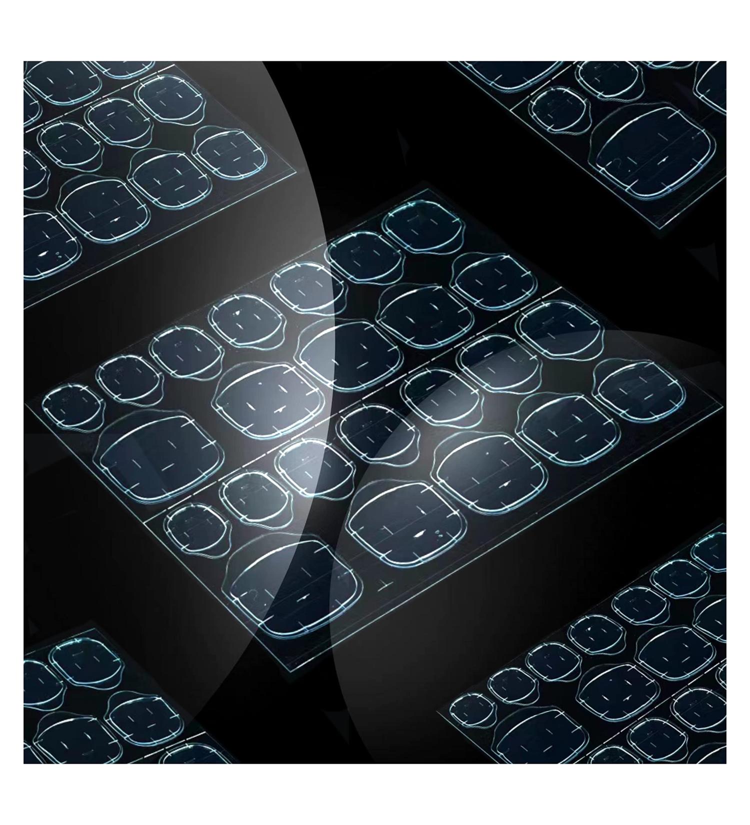 720 PCS Blue Nail Adhesive Tabs | Waterproof Breathable Nail Stickers - Press On & Fake Nail Glue Stickers - Buy Online on GoSupps.com