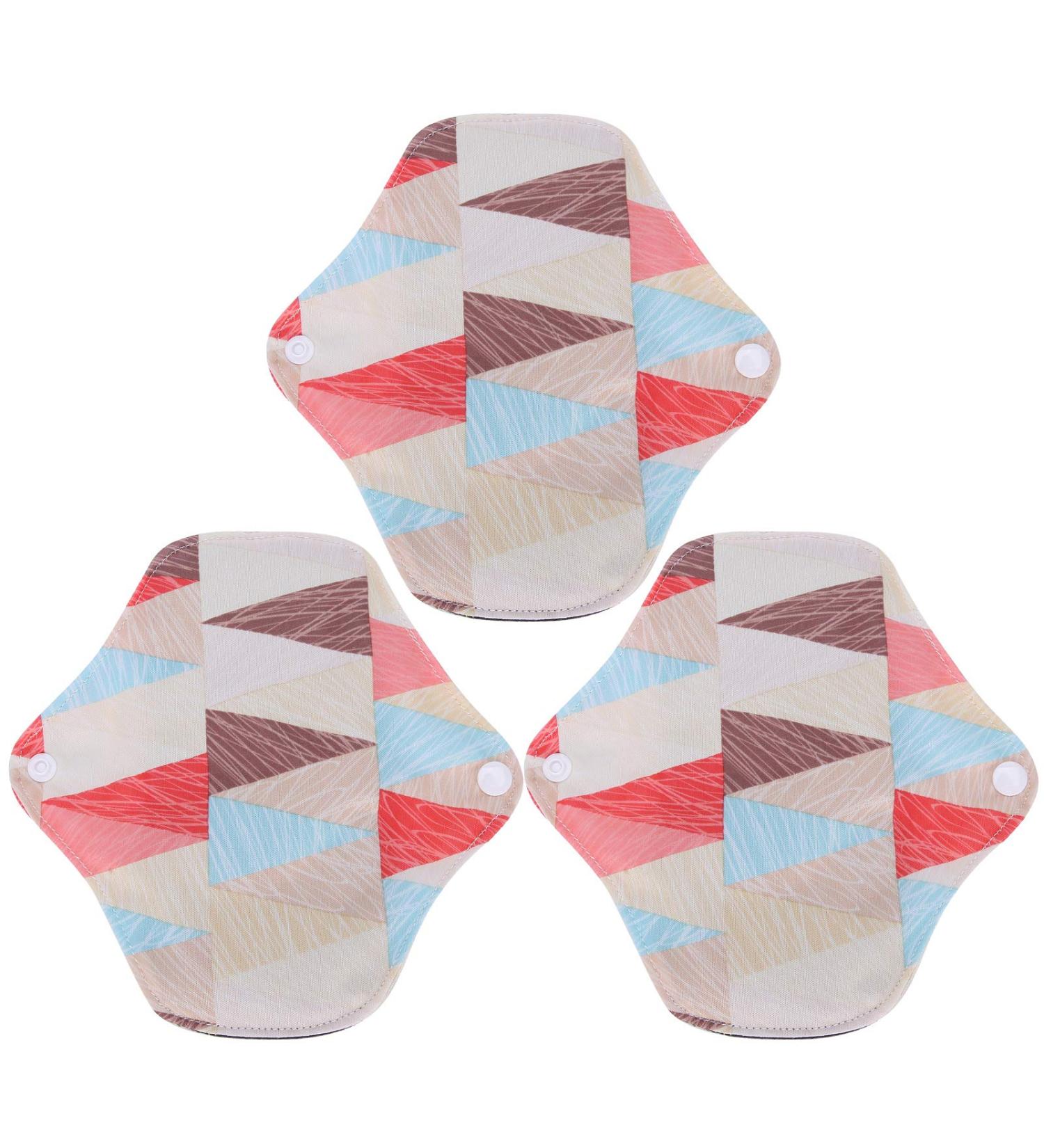 Comfortable & Durable 3pcs Washable Sanitary Pads for Girls - Eco-Friendly & Reusable | N45 - Buy Online on GoSupps.com