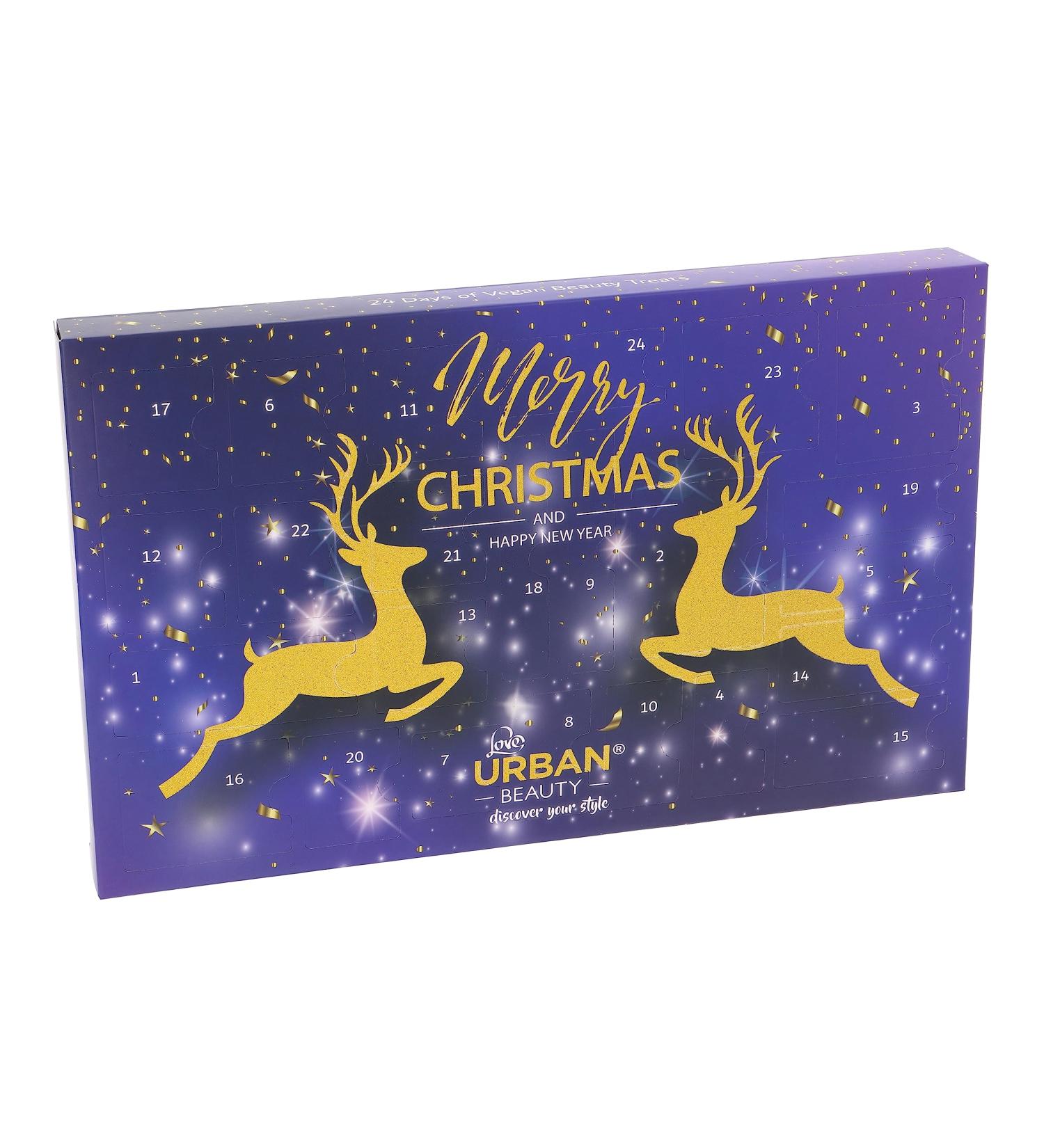 Urban Beauty Vegan Makeup Advent Calendar - 24-Day Cosmetic Gift Set for Women and Girls - Buy Online on GoSupps.com