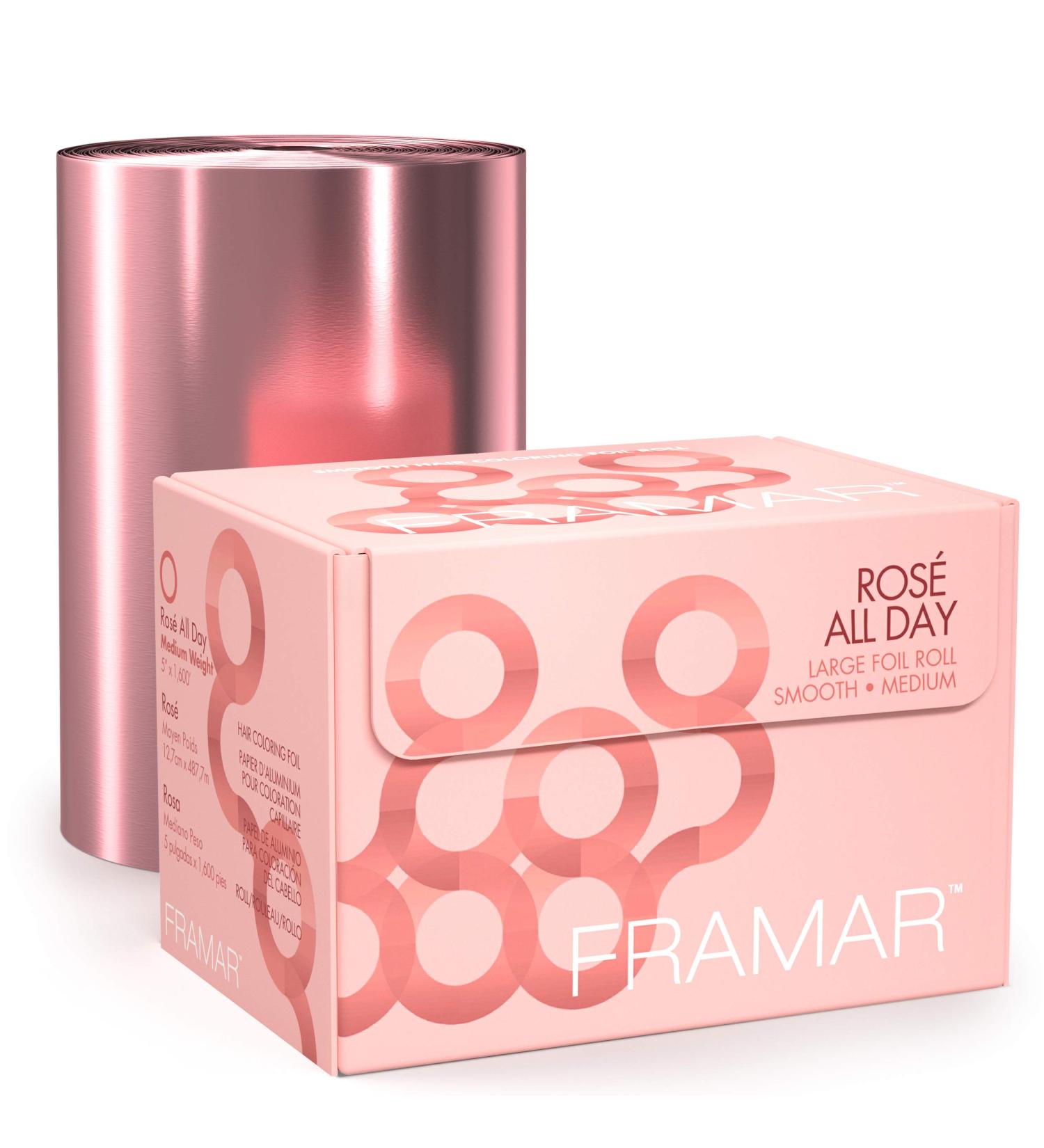 Framar Ros All Day Medium Hair Foil Roll - 1600 ft | Aluminum Foils for Highlighting - Buy Online on GoSupps.com
