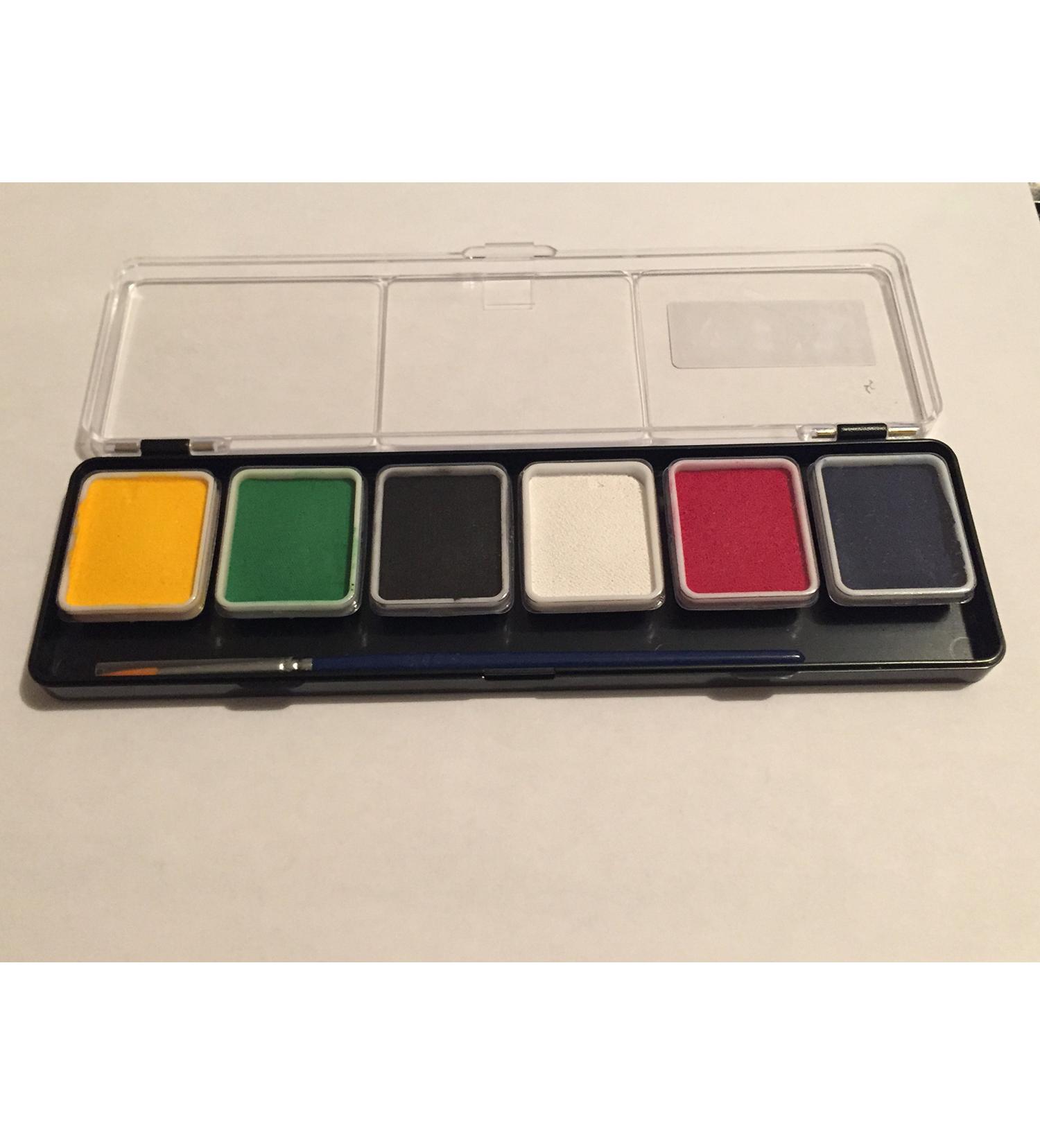 Essential 6 Color Face Paint Palette 6x6 Gram Refillable