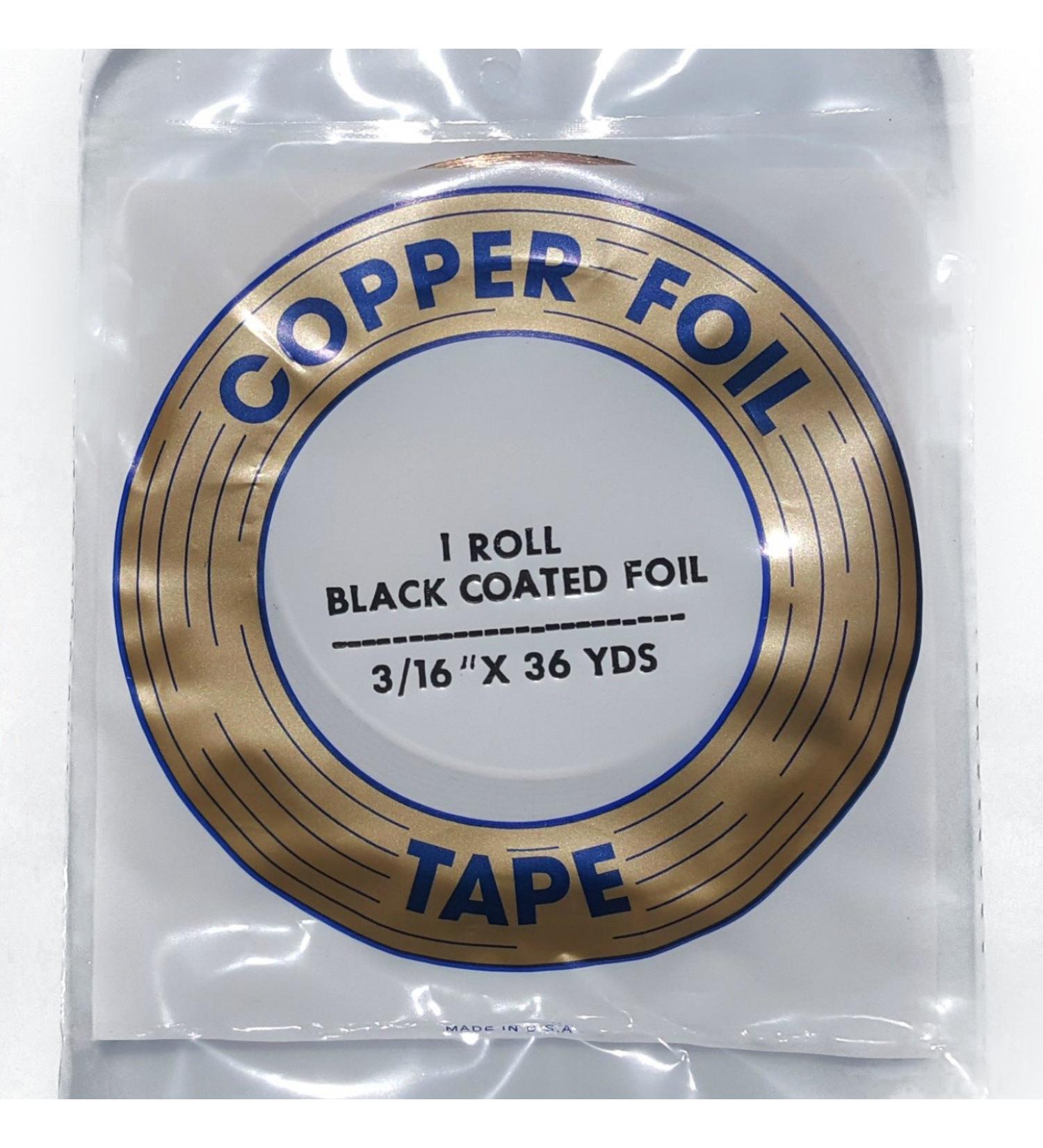 Edco 3/16 Black Backed Copper Foil - High-Quality Crafting Supplies - Buy Online on GoSupps.com