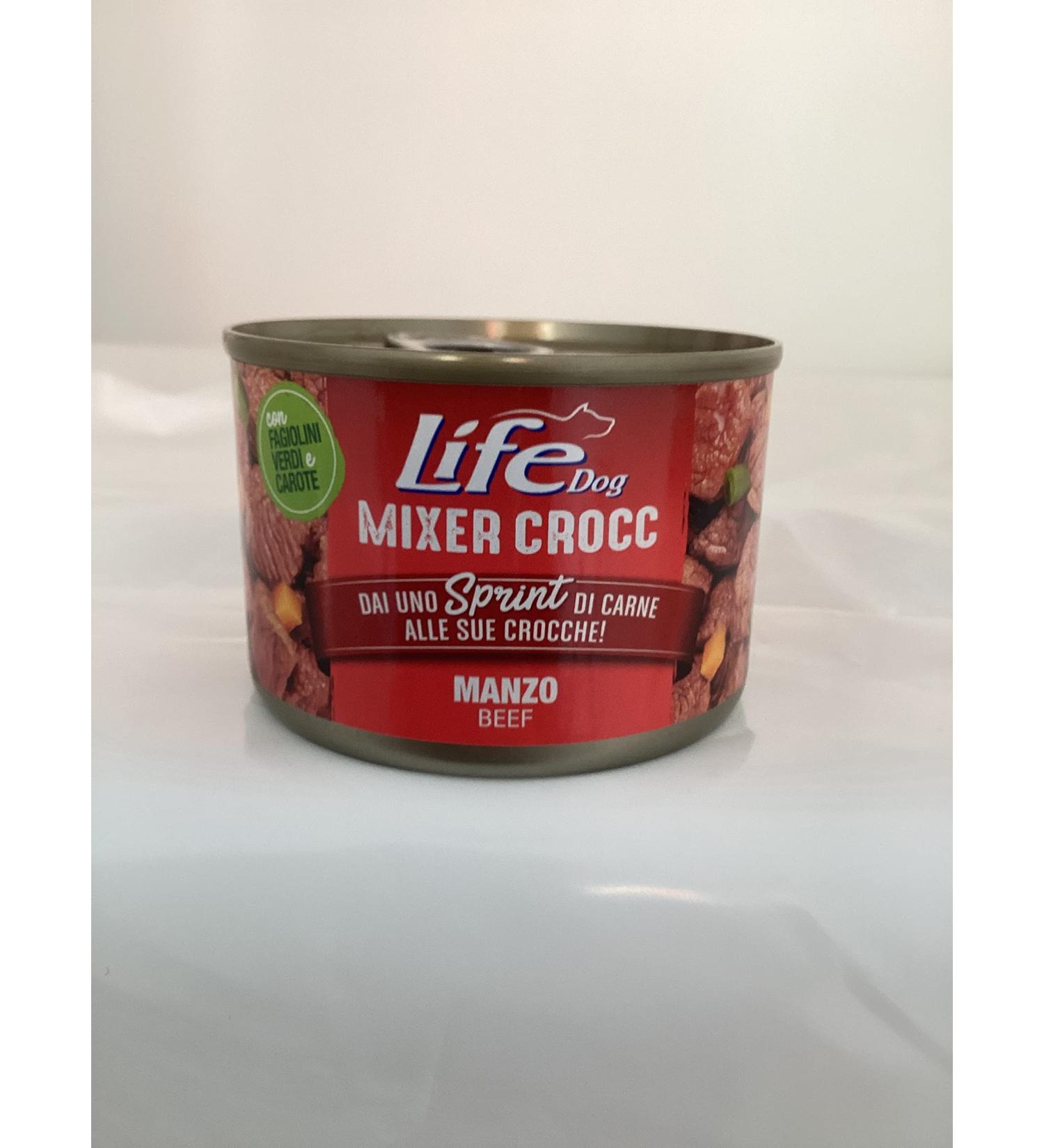 LIFE DOG MIXER CROCC 150 g (beef)