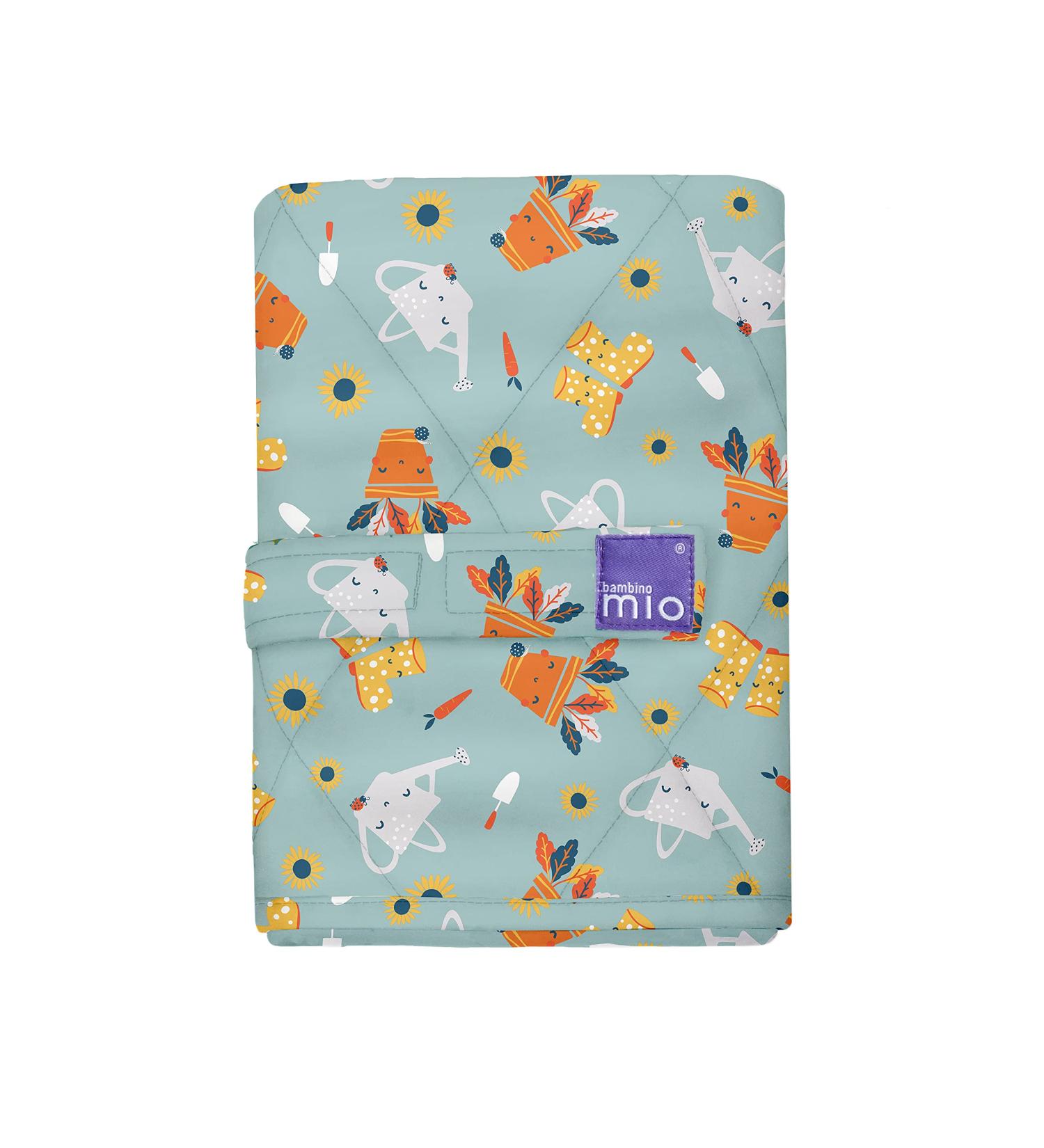 Bambino Mio Portable Changing Mat - Lightweight & Foldable for On-the-Go - Little Gardeners Design - Buy Online on GoSupps.com