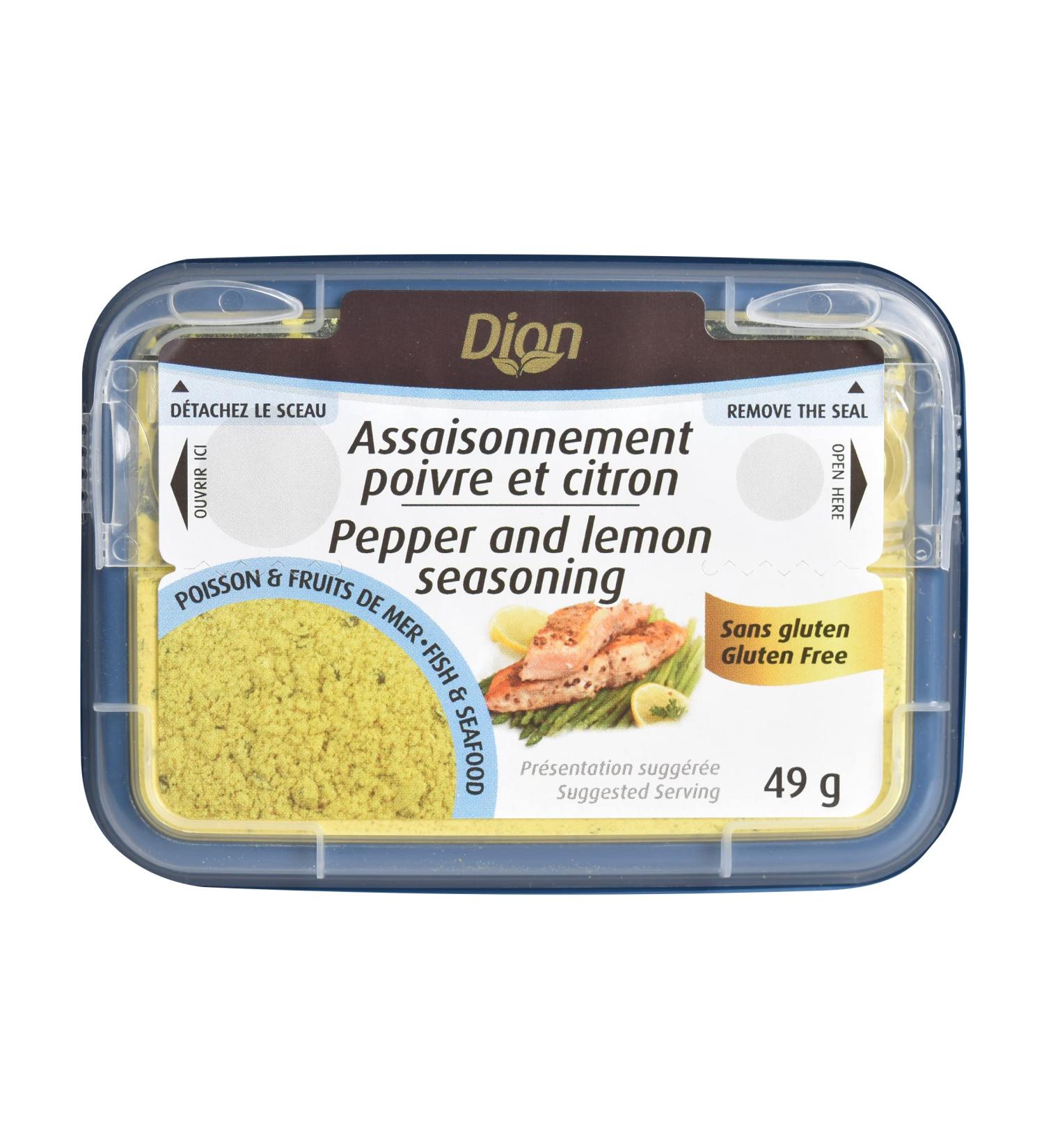 Pepper and lemon seasoning - Buy Online on GoSupps.com
