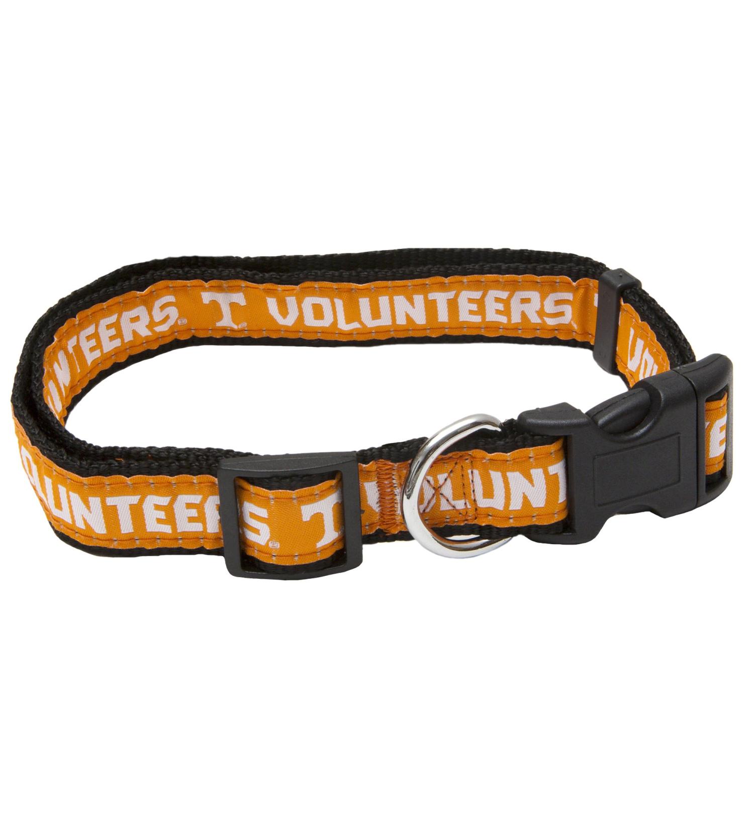 Pets First Collegiate Pet Accessories, Dog Collar, Tennessee Volunteers, Large