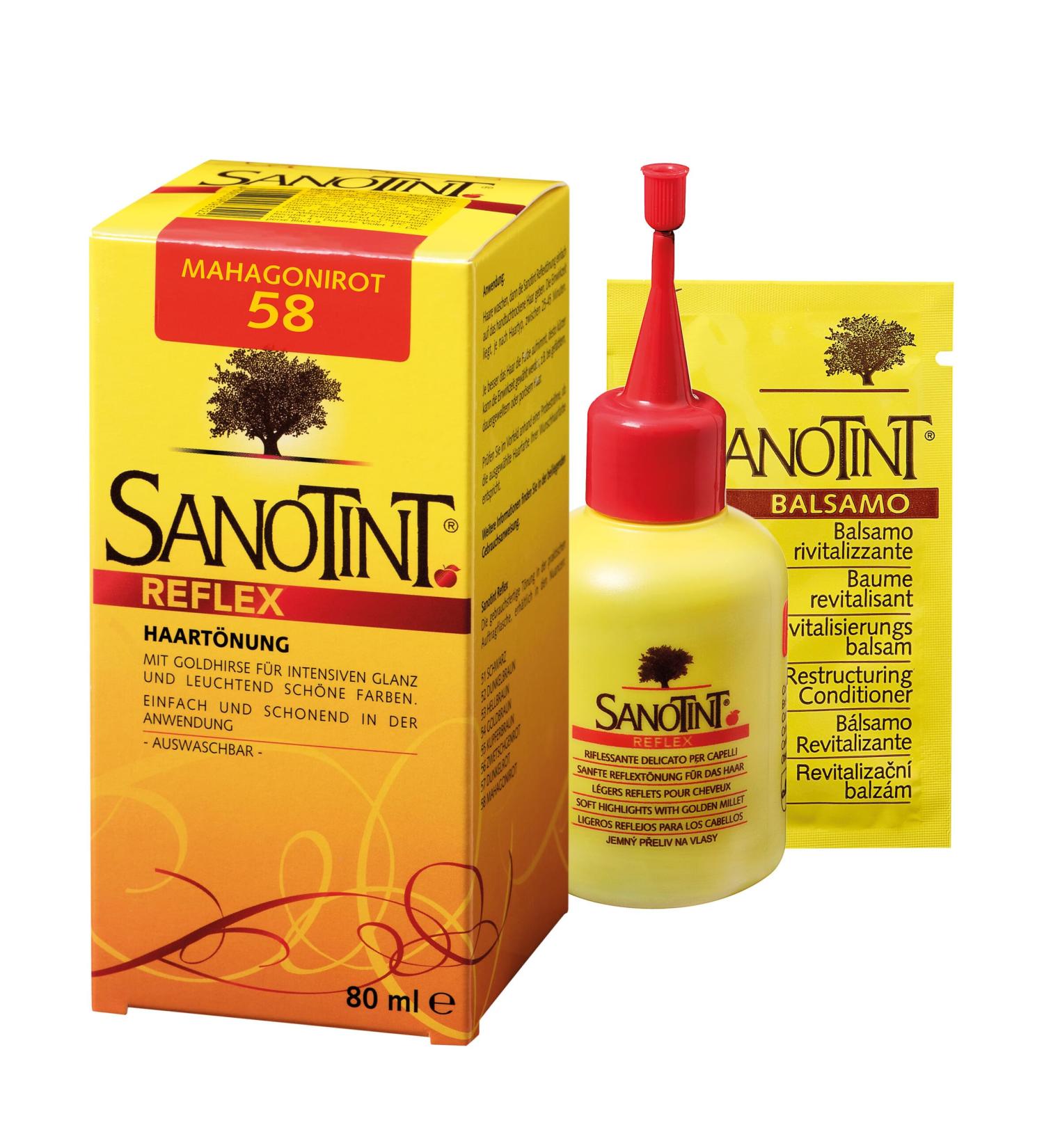  Sanotint SANOTINT Reflex Tint 58 Mahogany Red (80ml) - Buy Online on GoSupps.com