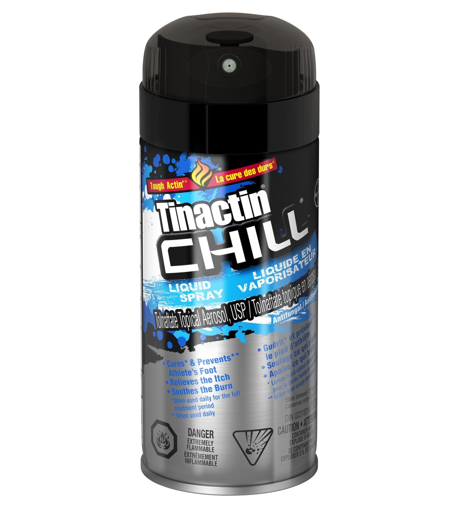 Tinactin Chill Liquid Spray Antifungal treatment 113 g - Buy Online on GoSupps.com