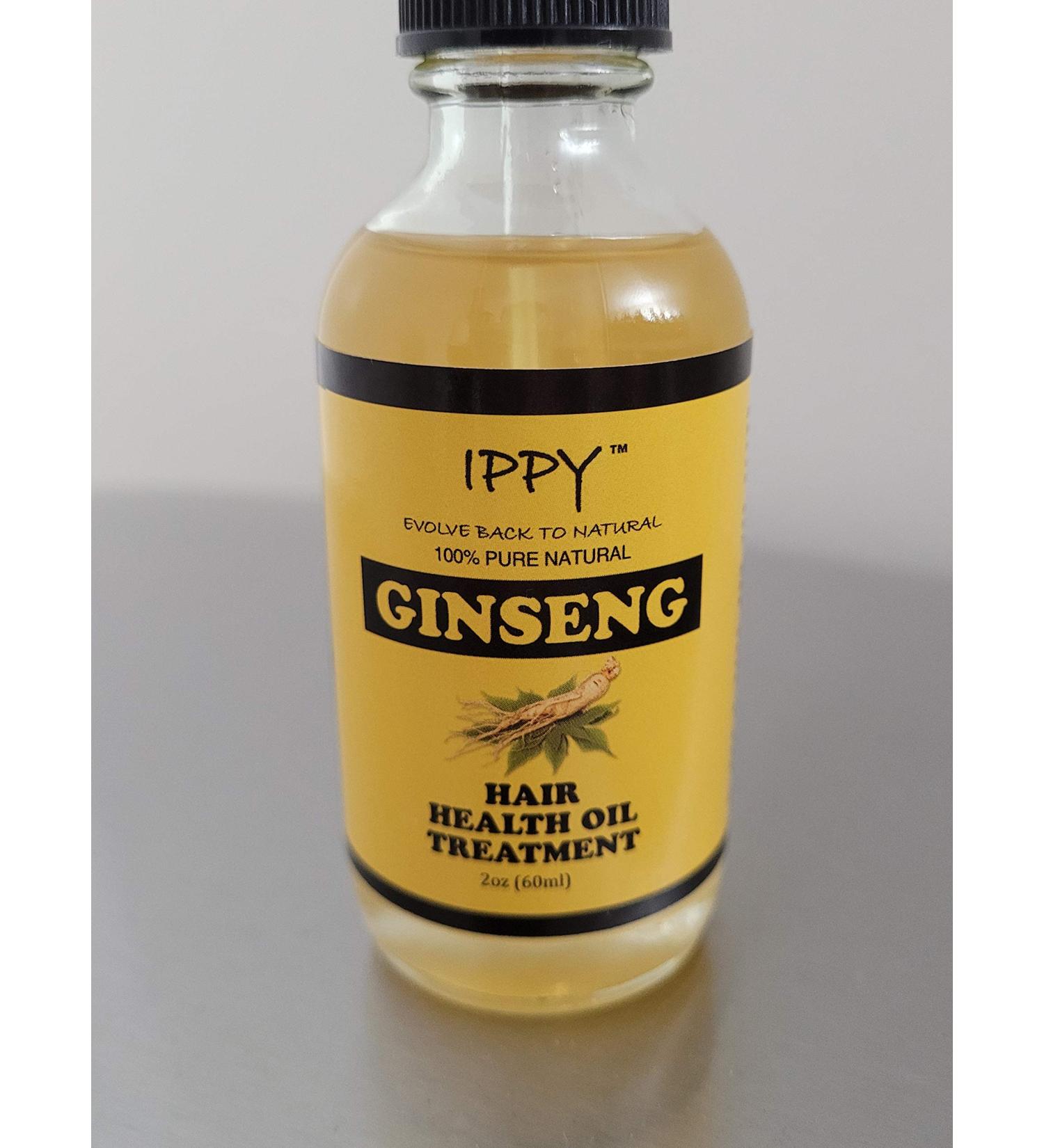 Ippy Beauty Ginseng Hair Health Oil Treatment 2oz - Strengthen & Revitalize Hair | International Shipping - Buy Online on GoSupps.com