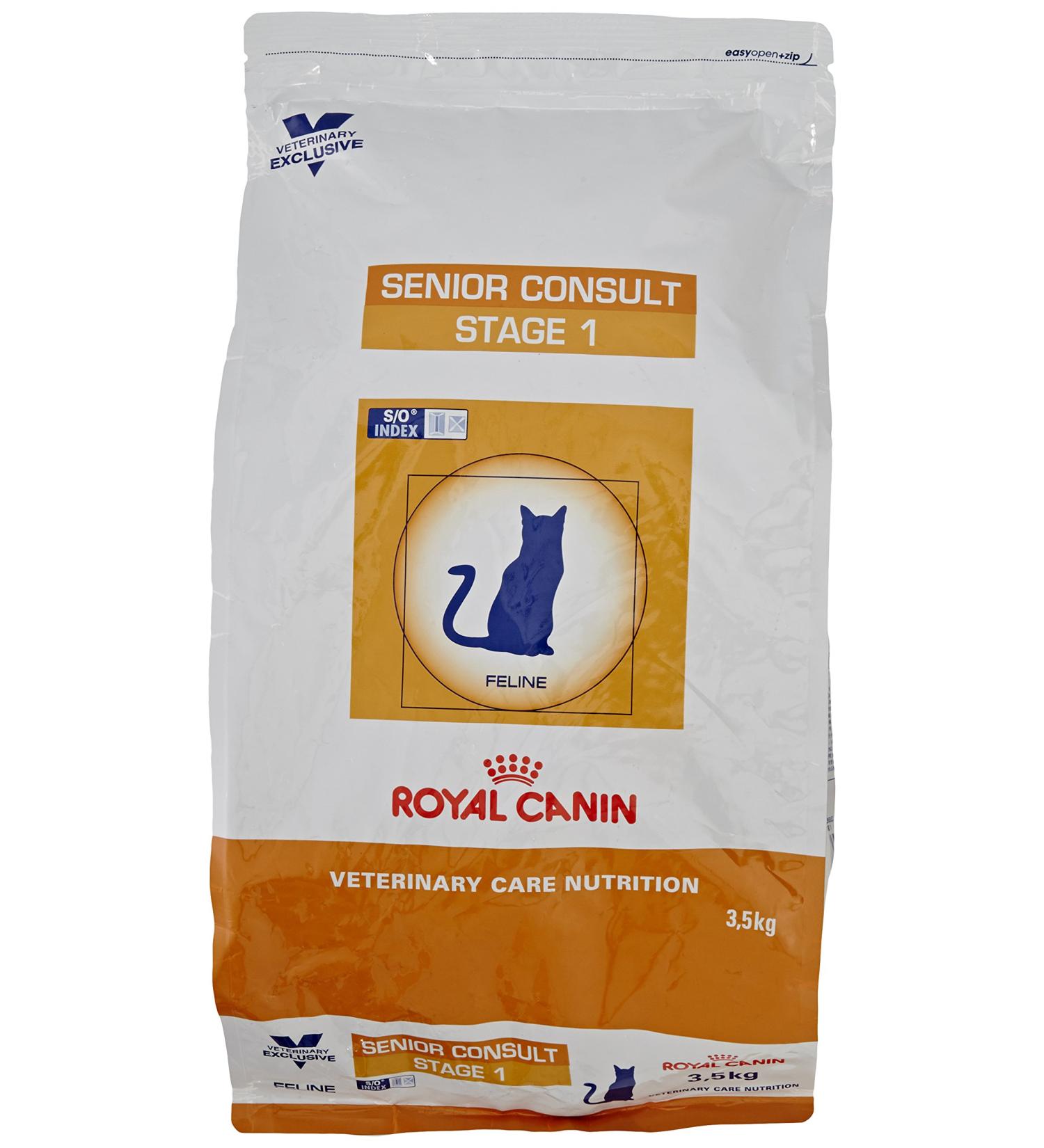 Royal Canin Vet Care Nutrition Feline Senior Consult Stage-1 3.5 Kg - Buy Online on GoSupps.com