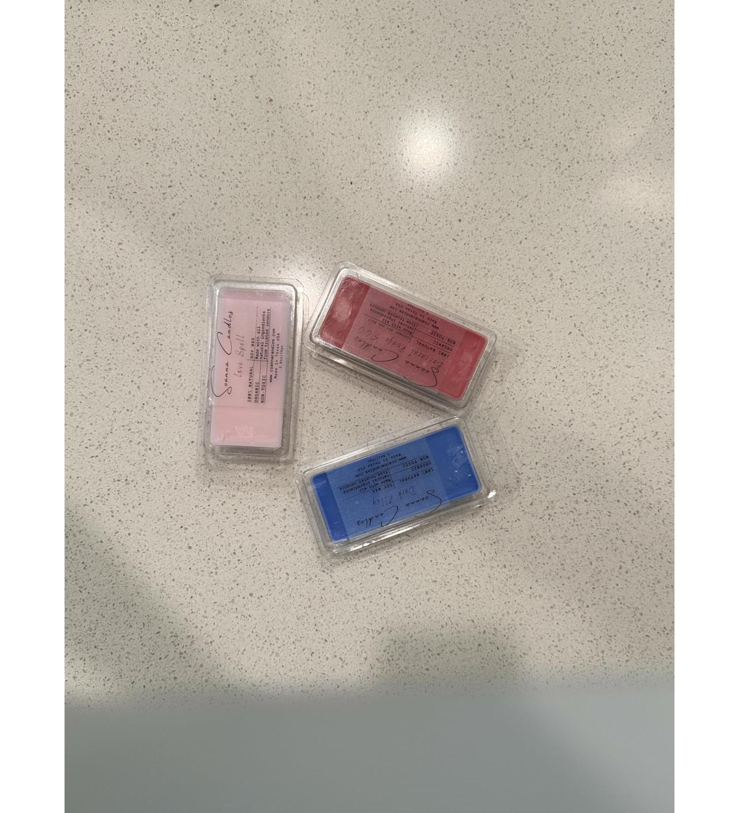 Valentine Special Wax Melts Set of 3 | Highly Fragrant Love Spell Baccarat Rouge & Dark Alley | Long Burning & Clean Burn | Perfect for Wax Warmers | Shop Internationally - Buy Online on GoSupps.com