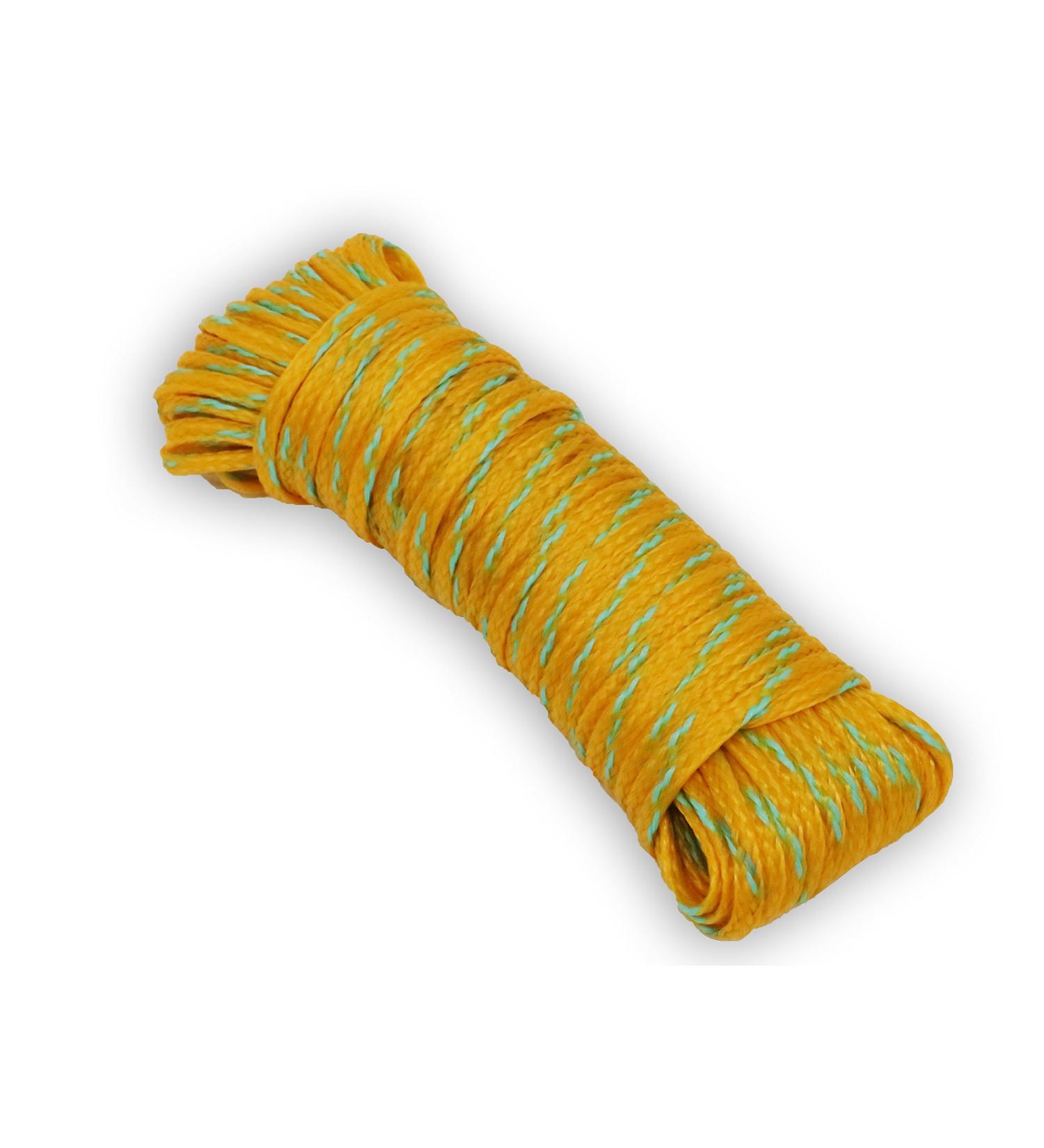 Promar NE-100 Poly Crab Line 100ft - 1/4 Diameter - Yellow/Green - Buy Online on GoSupps.com