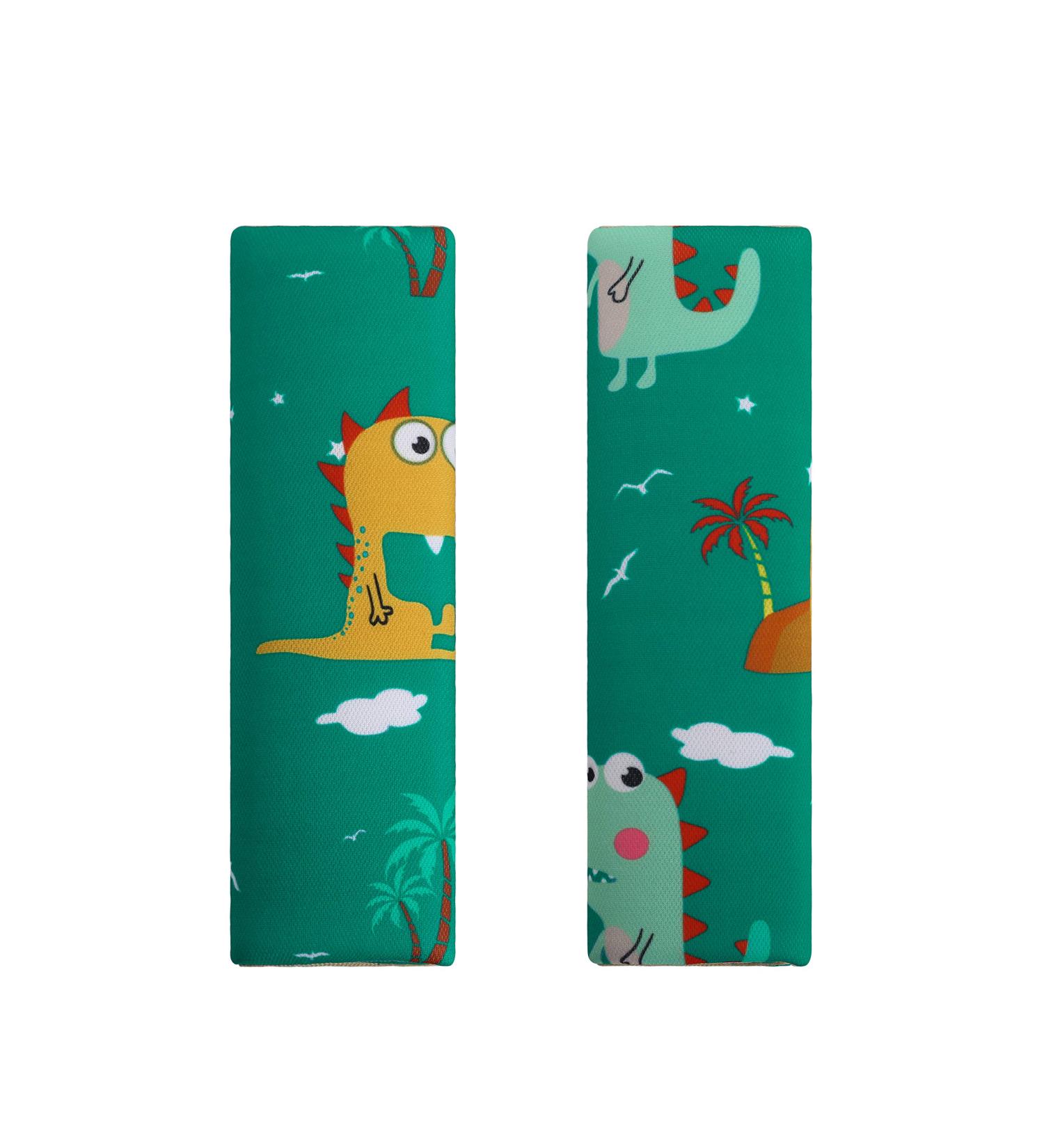 Car Seat Belt Pillow for Kids 2Pcs Dinosaur Car Seat Belt Cover Pad Head and Neck Support (Dinosaur 6A) - Buy Online on GoSupps.com