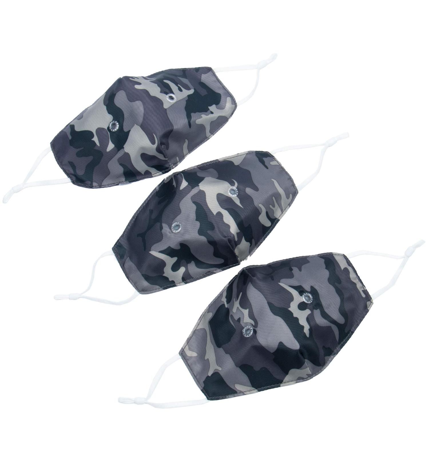 Lug Beaker 2 Reusable Face Covering 3PK - Camo Midnight One Size | Stylish & Comfortable International Shipping - Buy Online on GoSupps.com