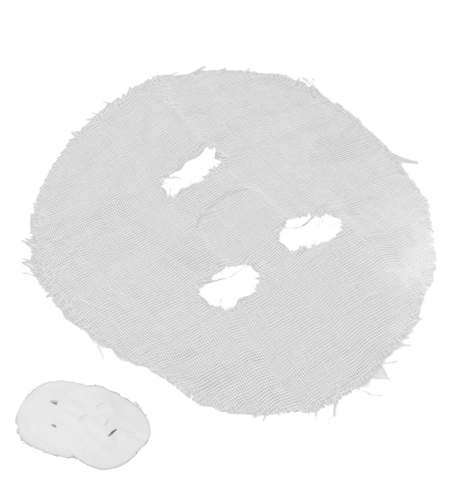 Yosoo Gauze Facial Masks - 100pcs Soft Pre-Cut DIY Paper Mask Sheets for Hydration & Skincare | Disposable & Breathable - Buy Online on GoSupps.com