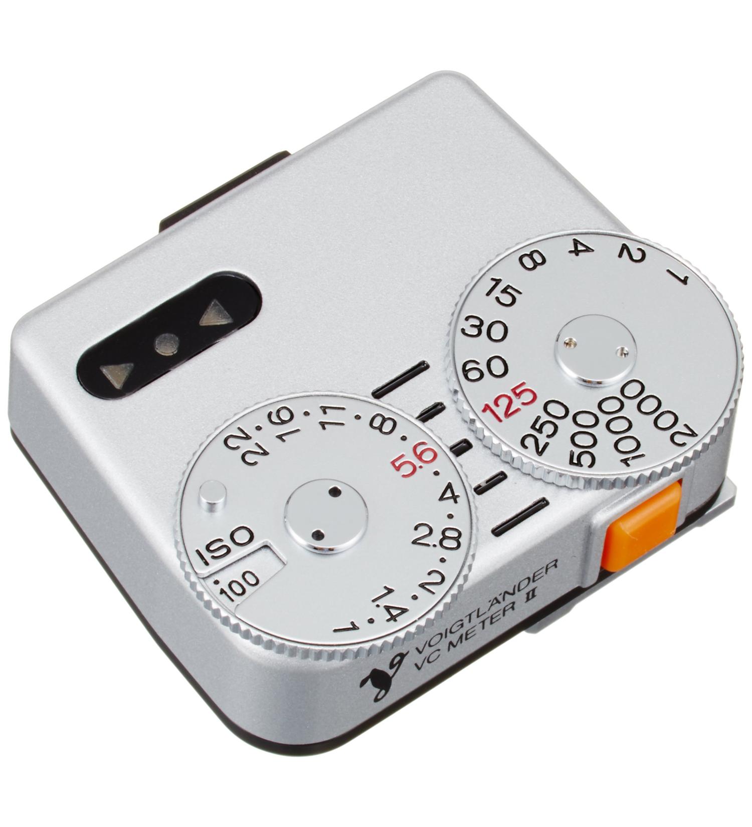 Voigtlander VC Meter II Silver | Shoe Mounted Speed Meter - Buy Online - Buy Online on GoSupps.com