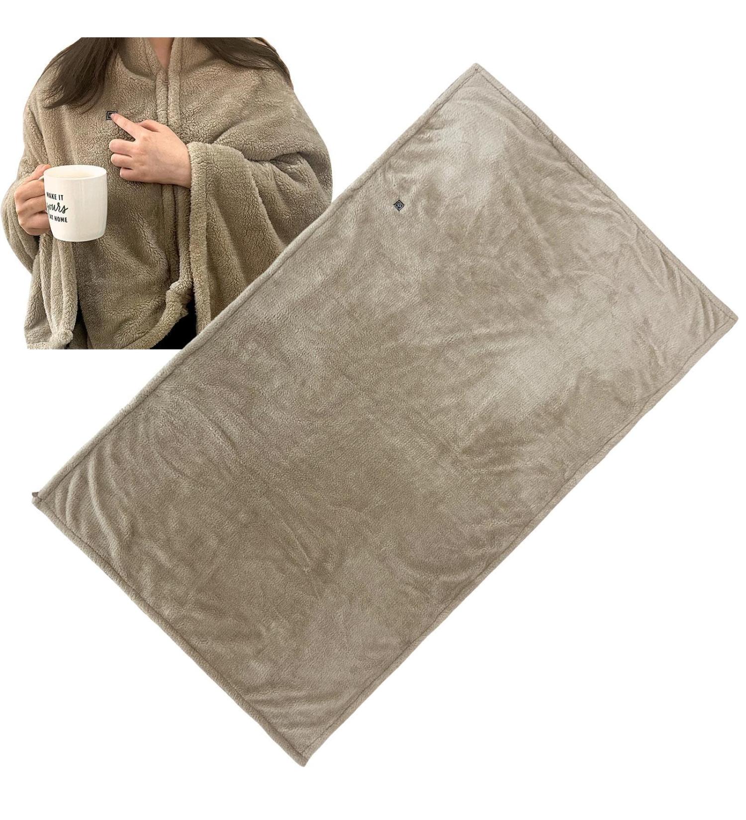 Intoximt Electrical Plush Cover | Soft Heating Blanket for Home & Dormitory | Cozy Body Warmer - Buy Online on GoSupps.com