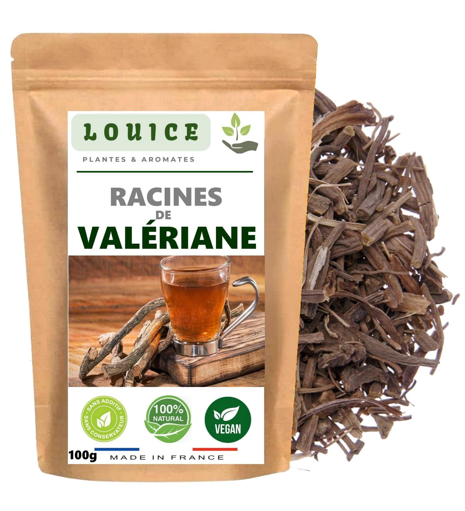 LOUICE Valerian Root 100g A Natural Treasure for Soothing Infusions and Herbal Teas