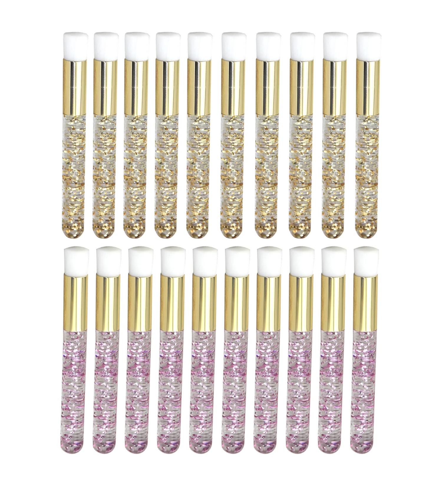 20pcs Eyelash Shampoo & Pore Deep Cleaning Brushes - Peel Off Blackhead Remover Tool for Makeup & Eyelash Care - Buy Online on GoSupps.com