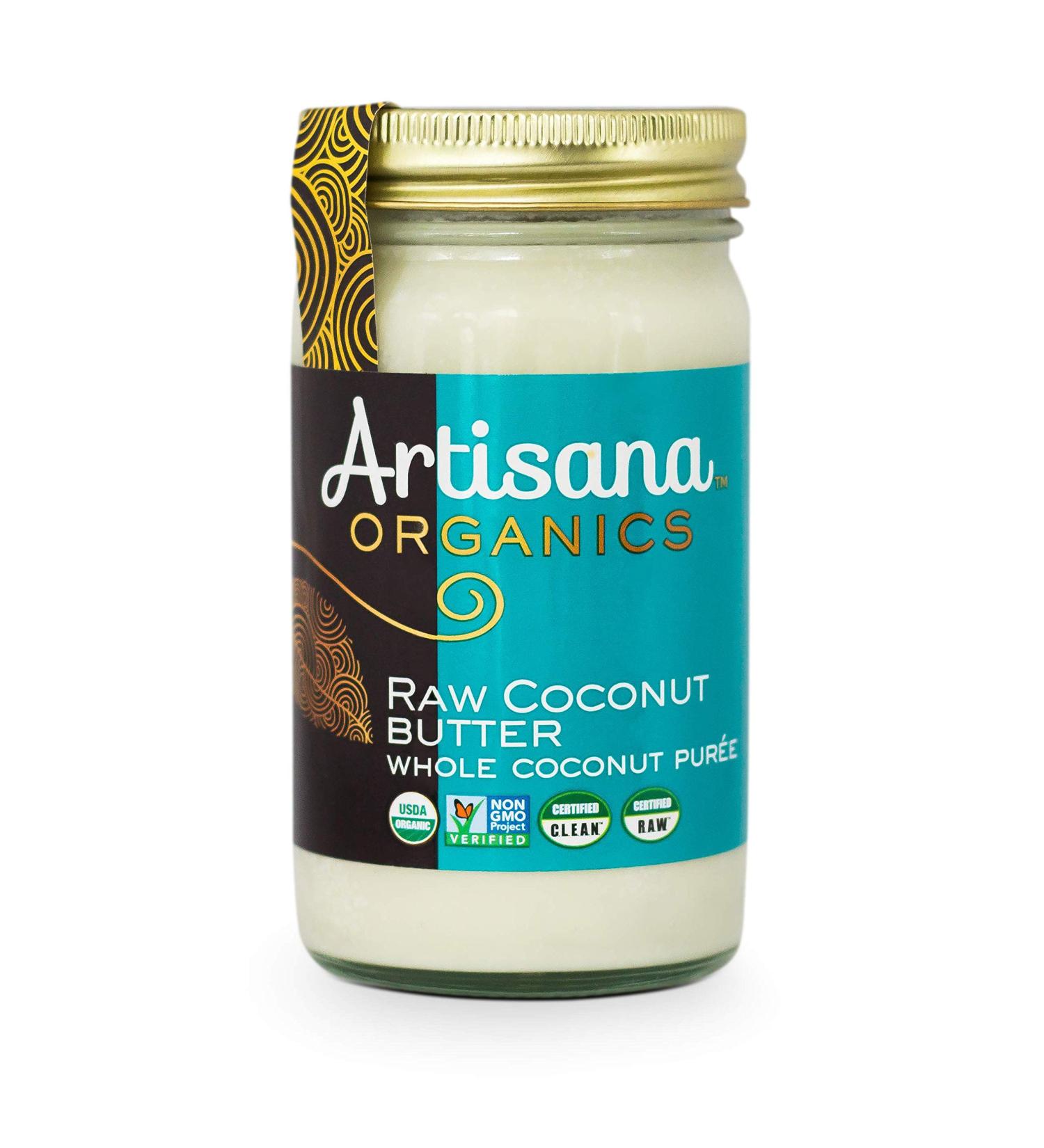 Artisana Organics Raw Coconut Butter 14 oz - Natural Superfood for Cooking & Baking - Buy Online on GoSupps.com