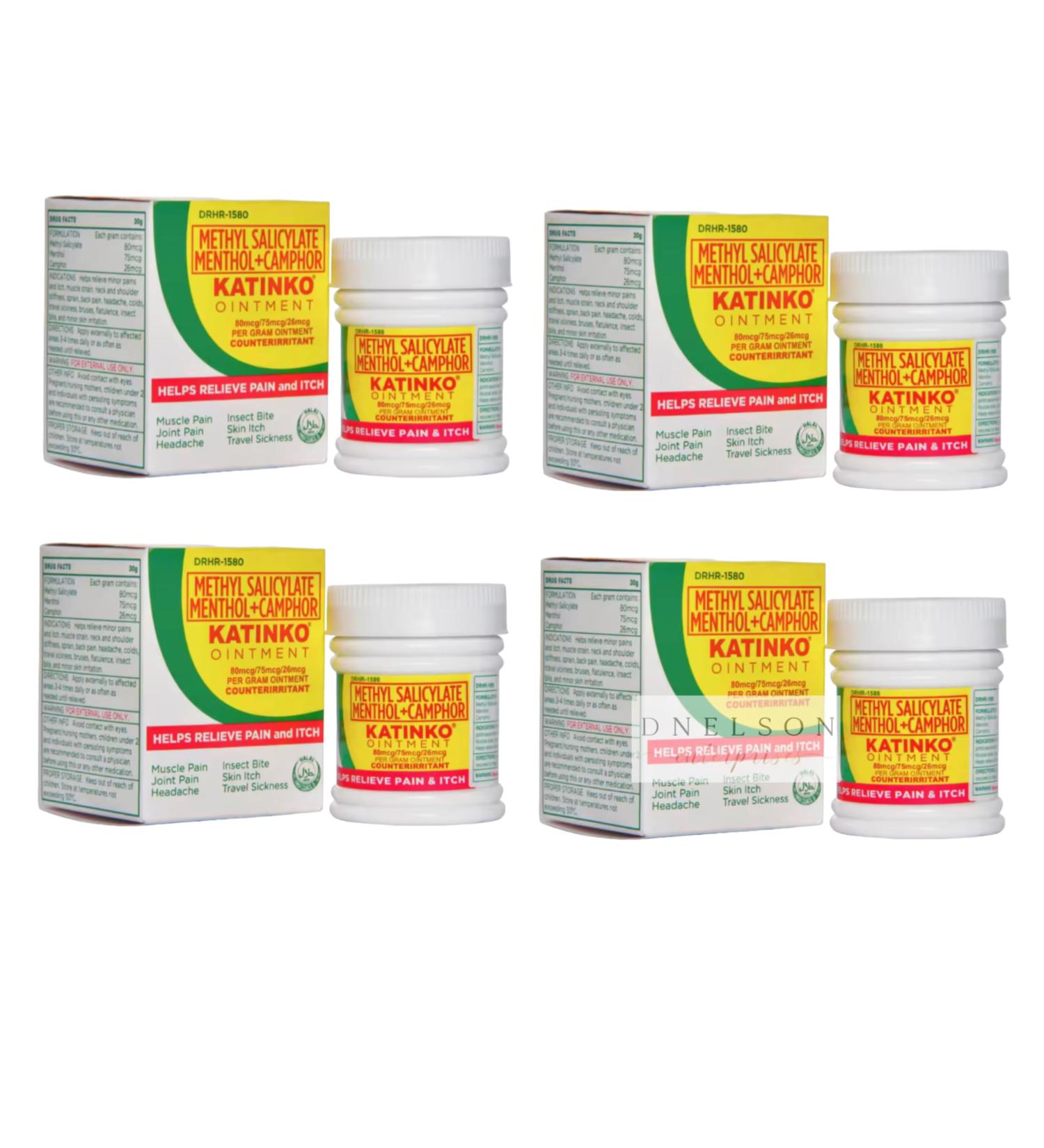 4 Jars Katinko Ointment 30g