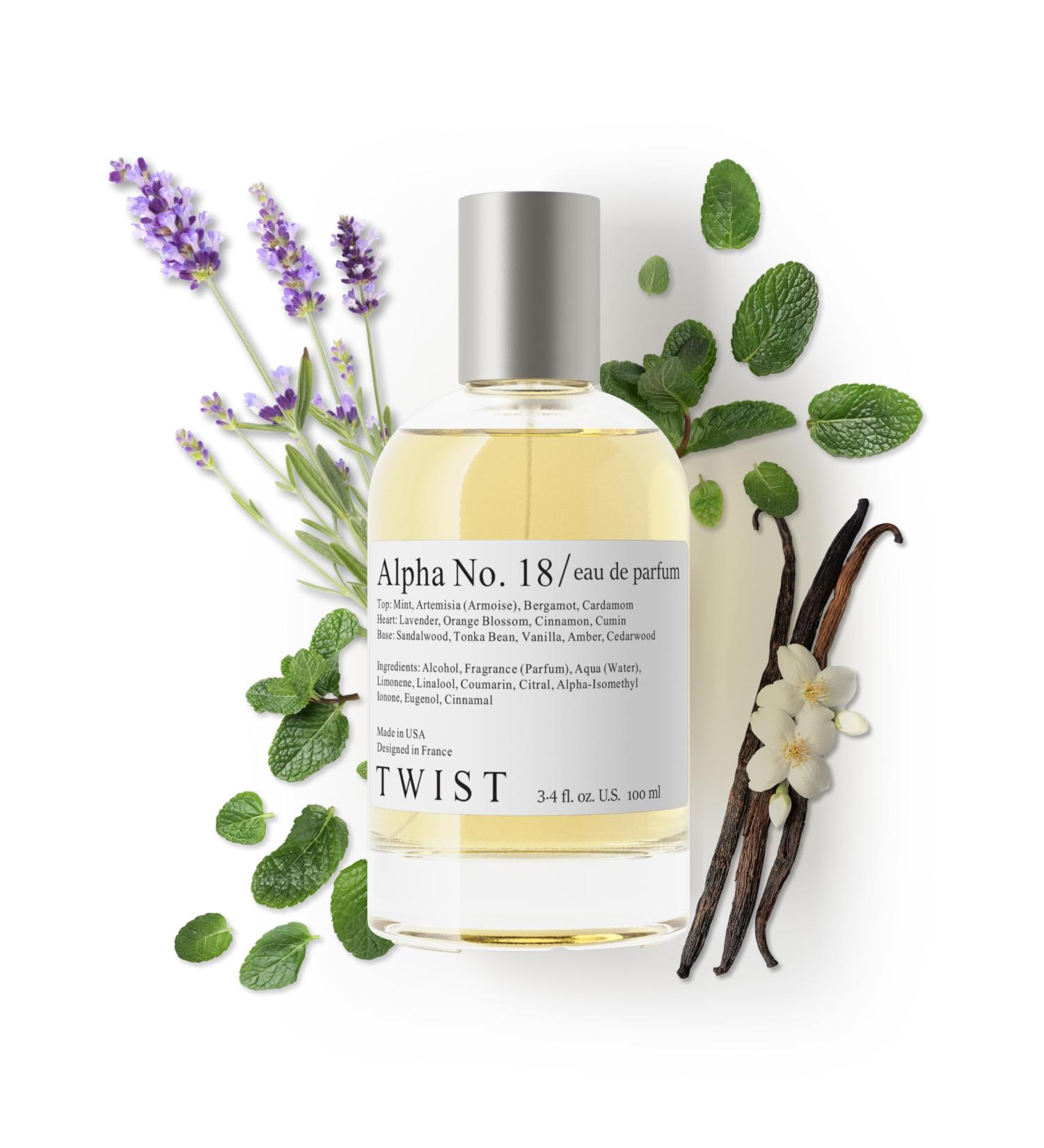 Twist Alpha No. 18 - Eau De Parfum Inspired by J.P Gaultier's Le Male Long Lasting Perfume For Men Paraben Free Vegan Clean Ingredients Fragrance Spray 100 ml | 3.4 fl. oz. Alpha No. 18 - Inspired by J.P Gaultier's Le Male 3.4 Fl Oz (Pack of 1) - Buy Online on GoSupps.com
