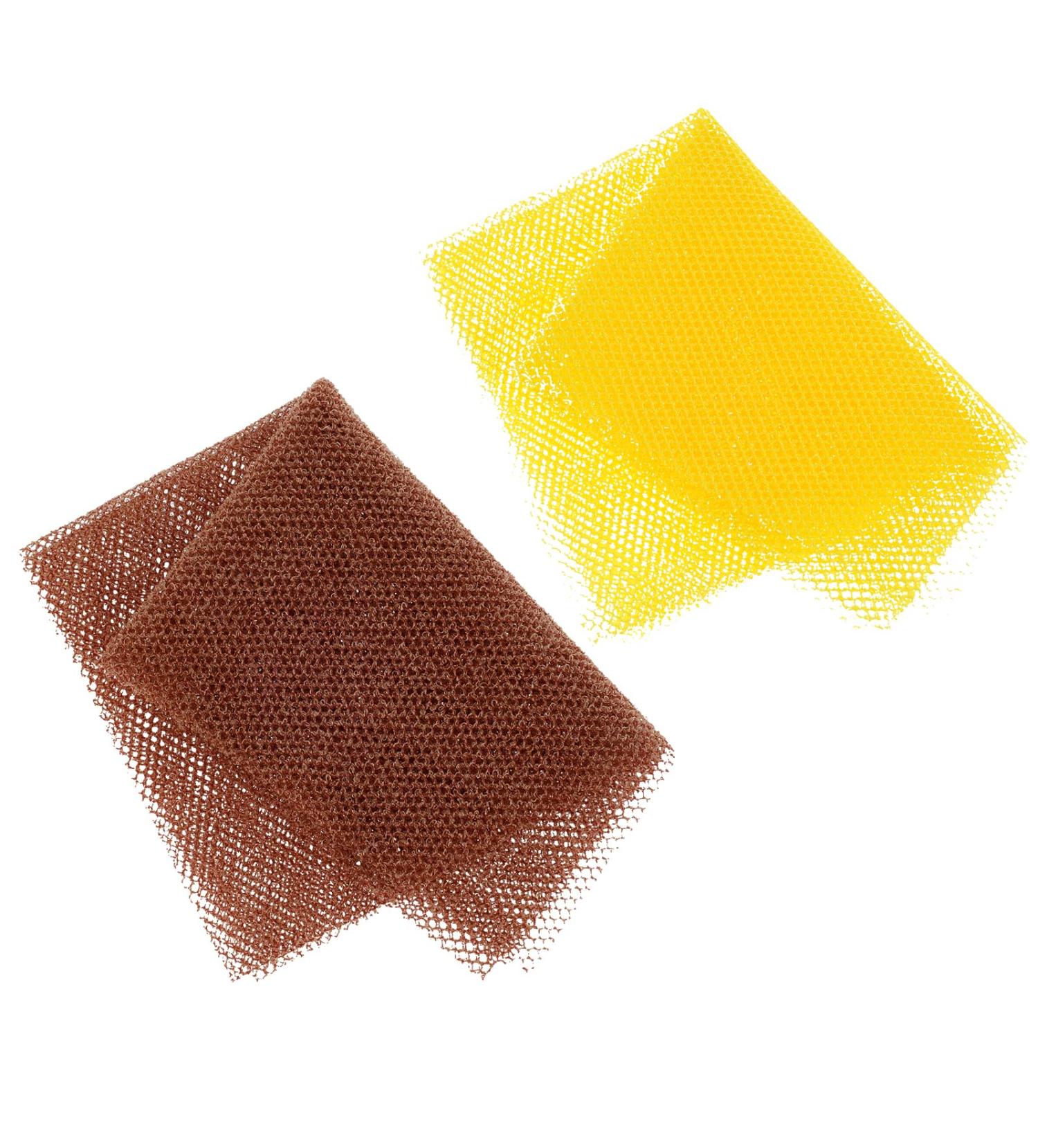 Net Long Bath Sponge - Exfoliating Shower Scrubber & Foam Lather Towel for Fluffy Skin Smoothing Daily Use - Buy Online on GoSupps.com