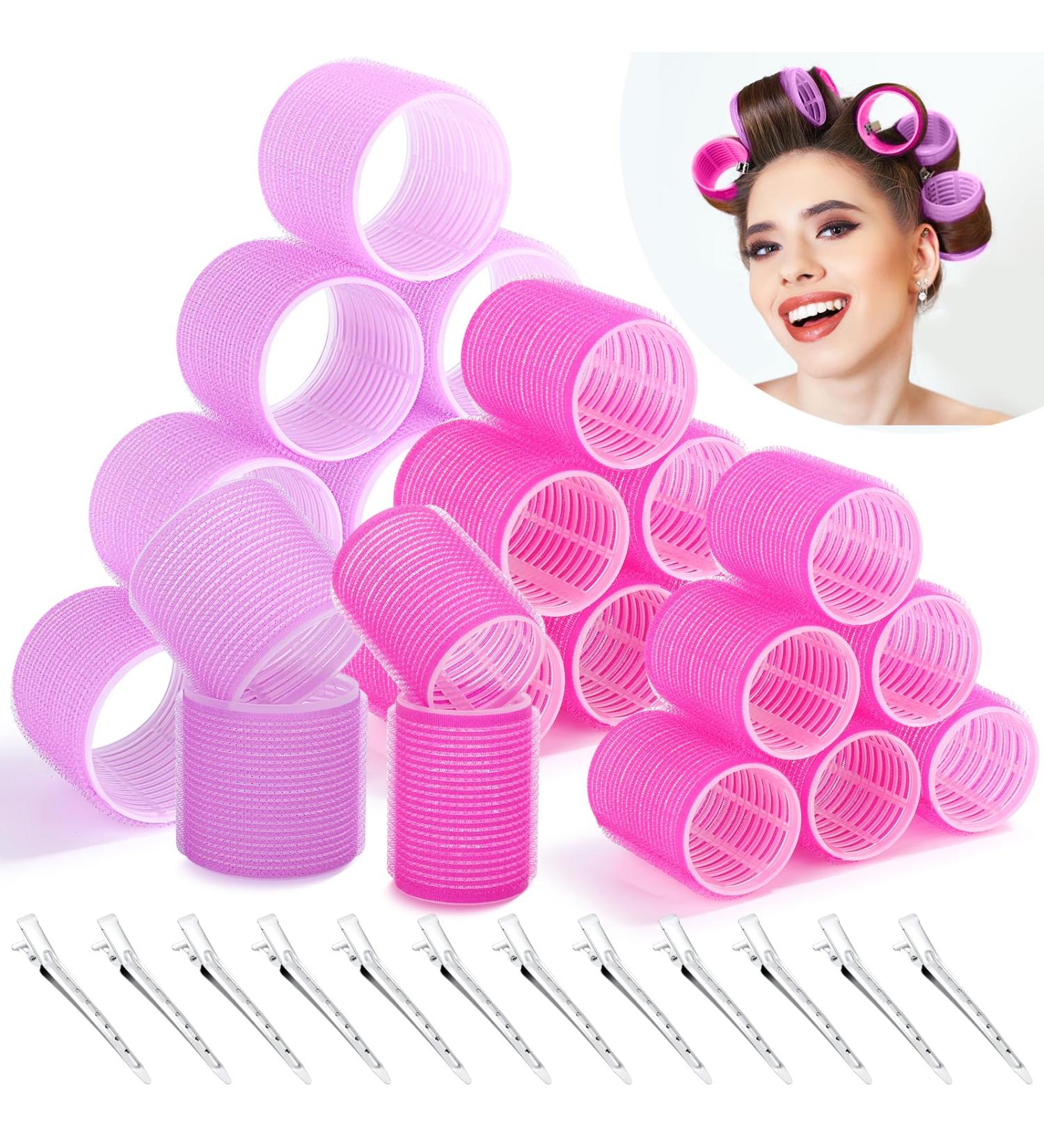 Qinzave 36-Piece Curling Winder Set | Large 63mm & 47mm Curlers for All Hair Types | Salon & Home Use - Buy Online on GoSupps.com