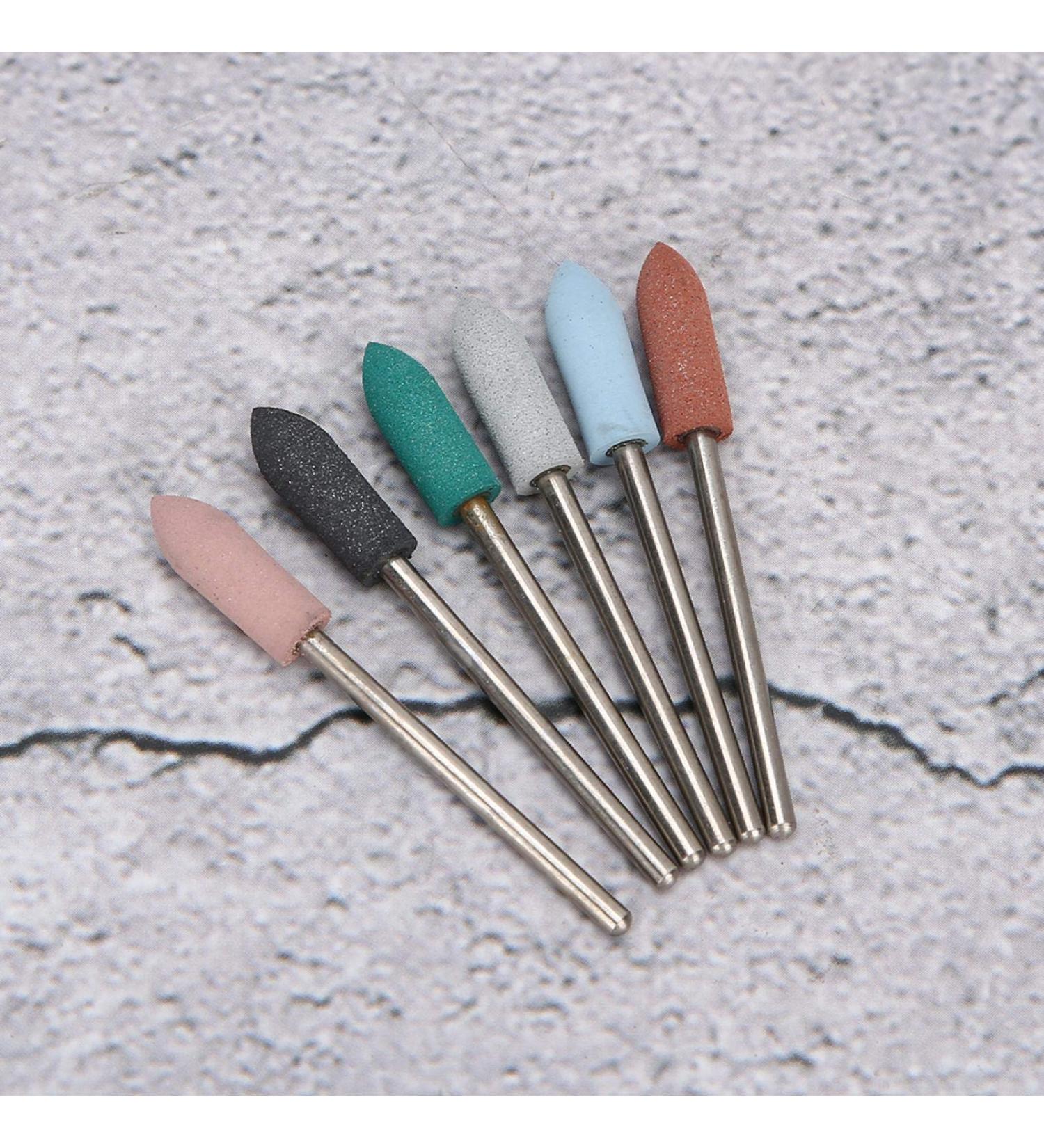 Durable Grinding Polishing Head Set for Nail Drills - 12-Piece Household Kit | International Shipping - Buy Online on GoSupps.com