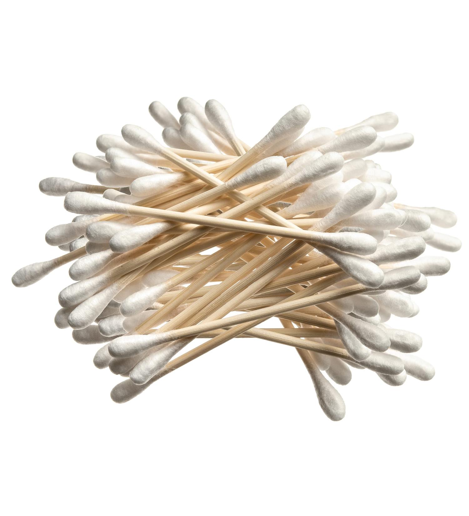 Kosmetex 100x Ear Cleaning Cotton Swabs for Dogs & Cats - 7.5 cm Eye & Ear Cleaner for Pets - Buy Online on GoSupps.com